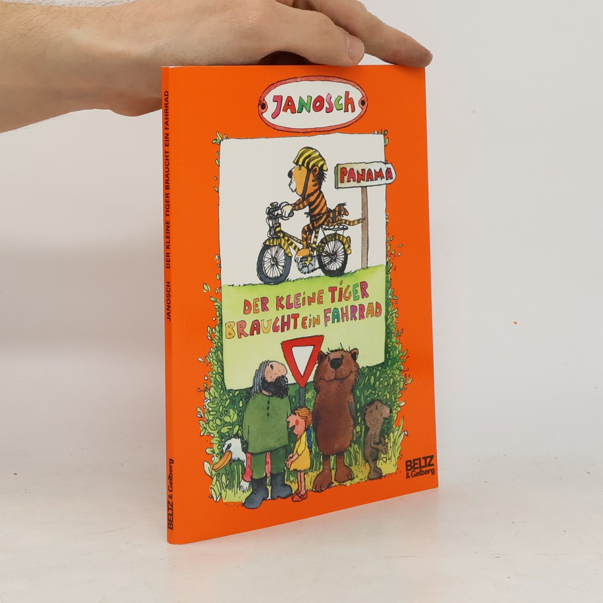 Der kleine Tiger braucht ein Fahrrad