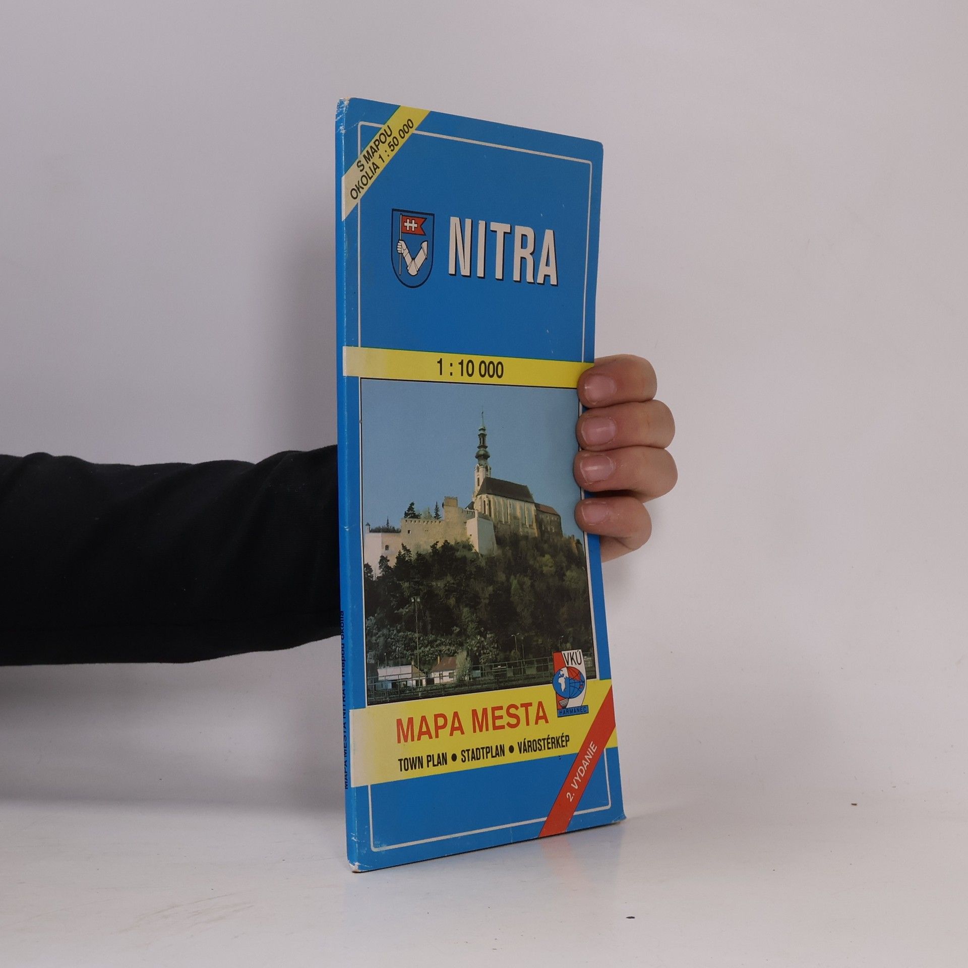 Kolektív autorov Nitra. Mapa mesta