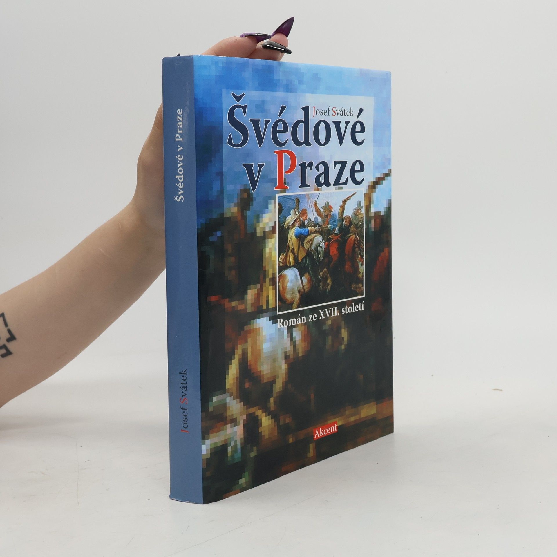 Josef Svátek Švédové v Praze