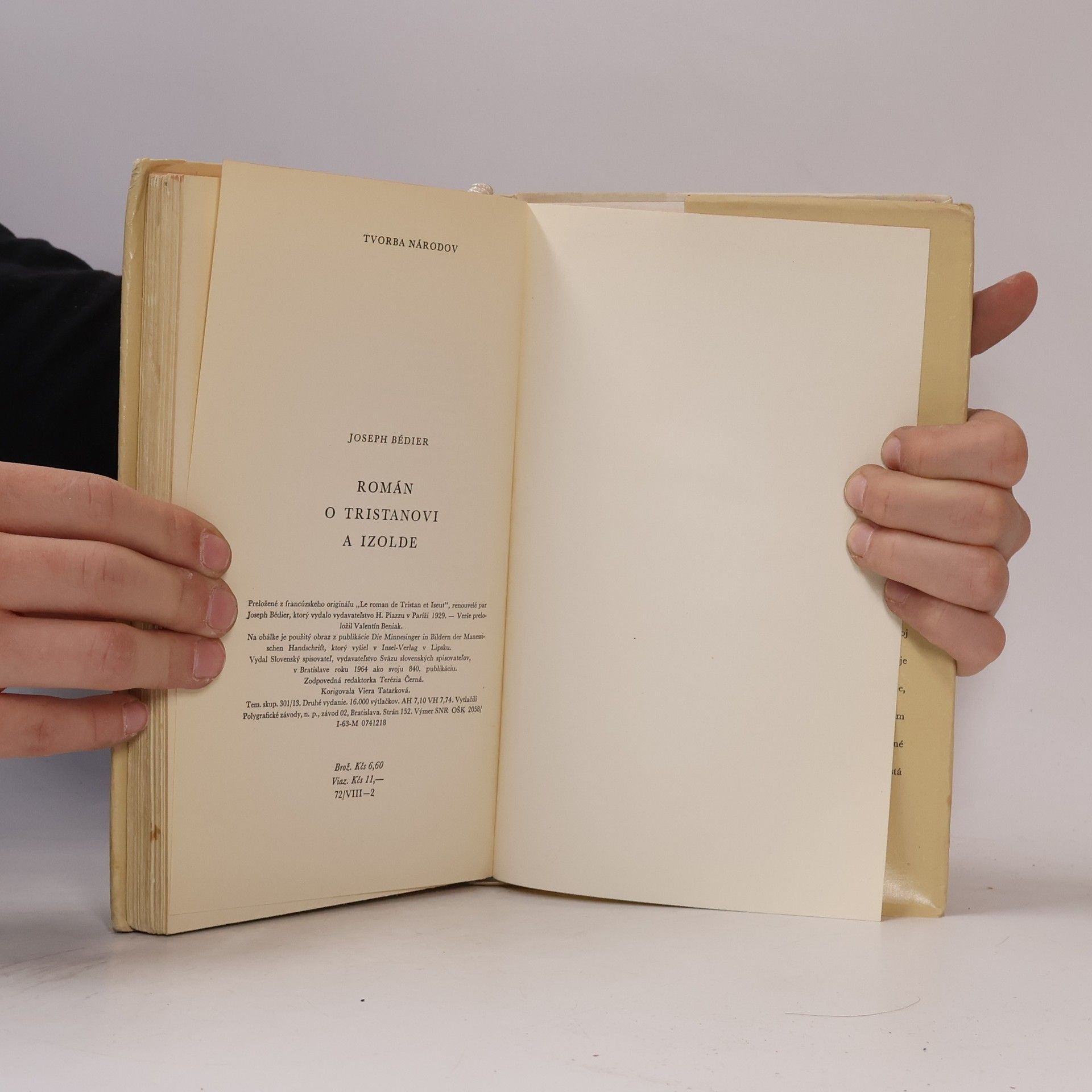Joseph Bédier Román o Tristanovi a Izolde