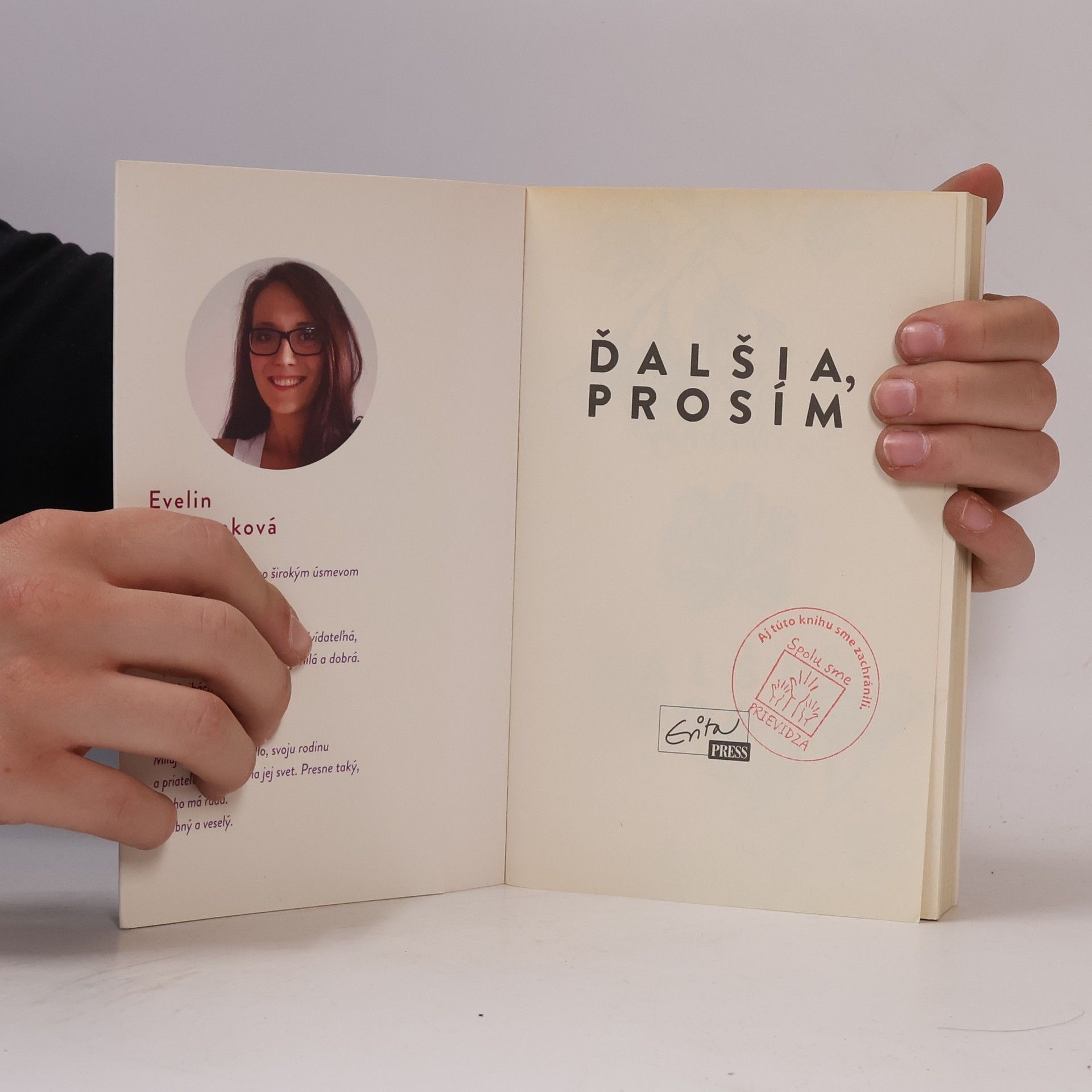 Evelin Červienková Ďalšia, prosím