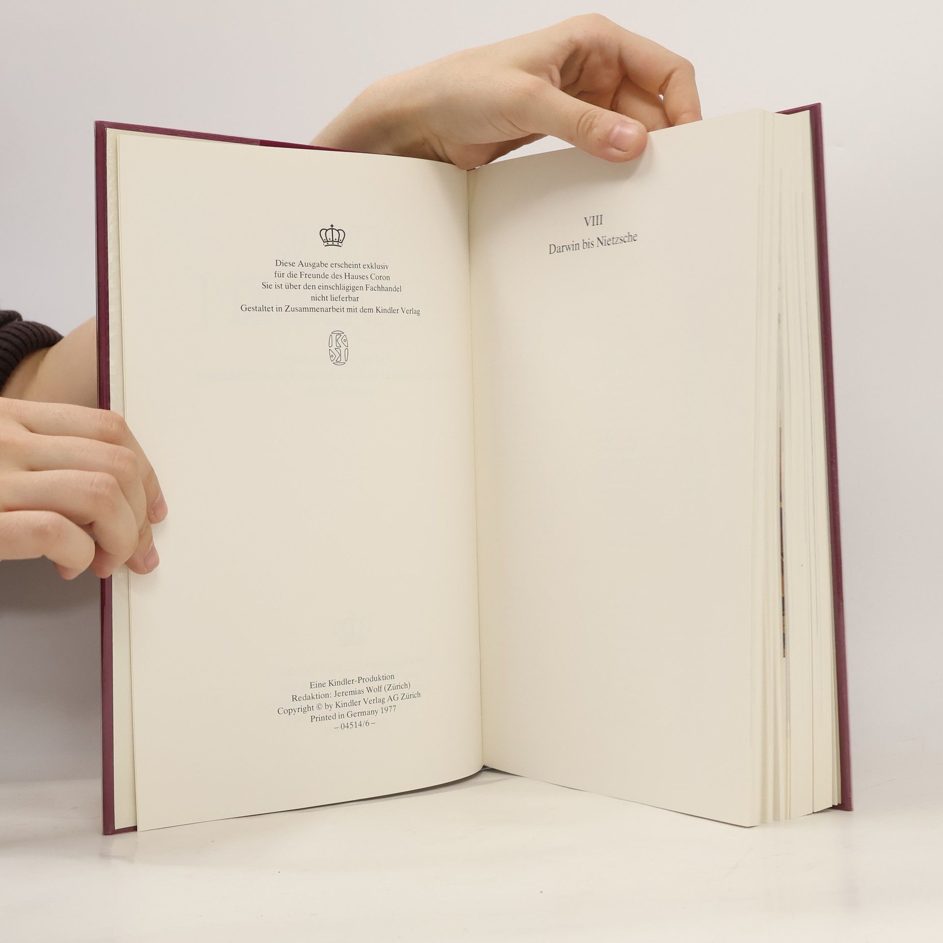 Various authors Die Grossen VIII/1