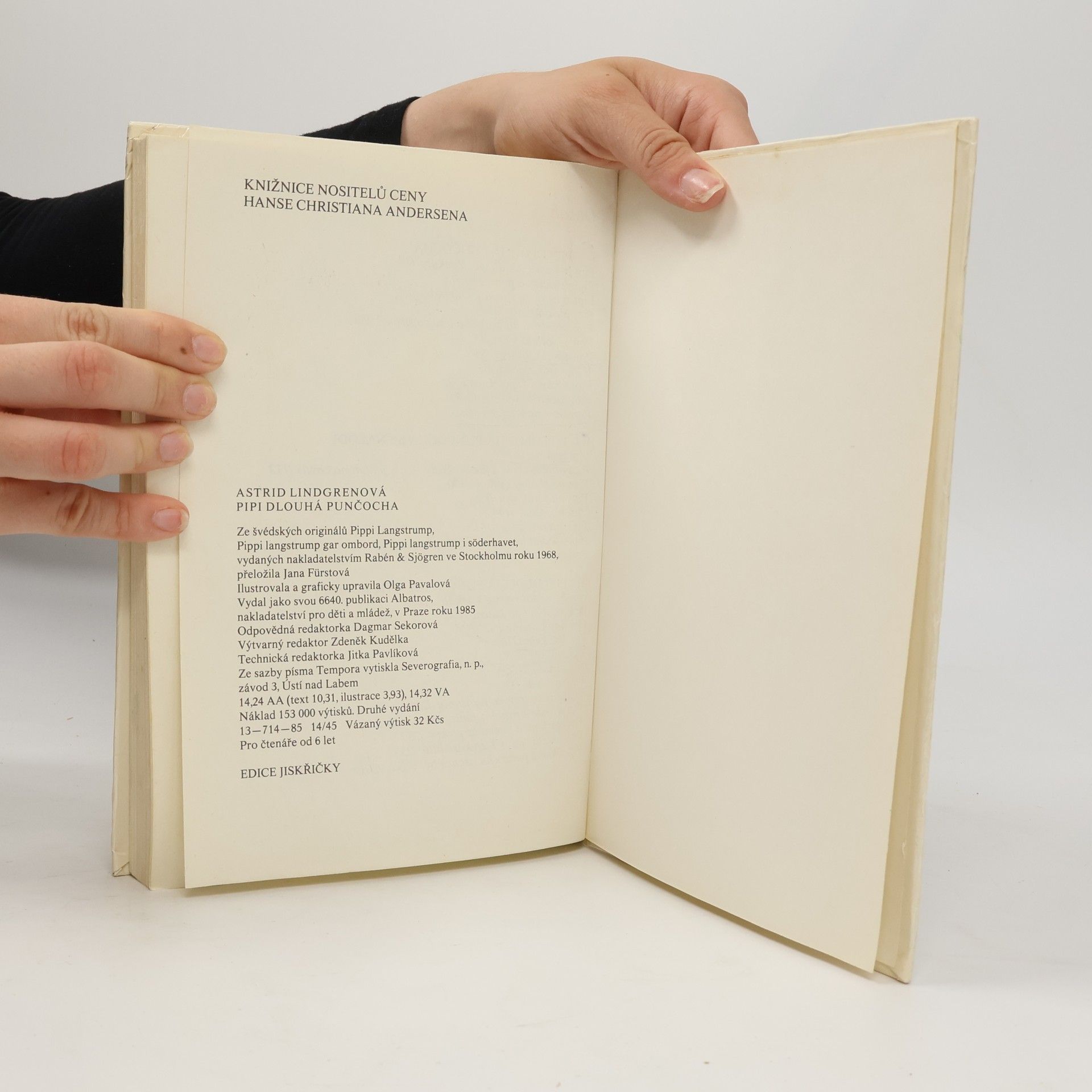 Astrid Lindgren Pipi Dlouhá punčocha