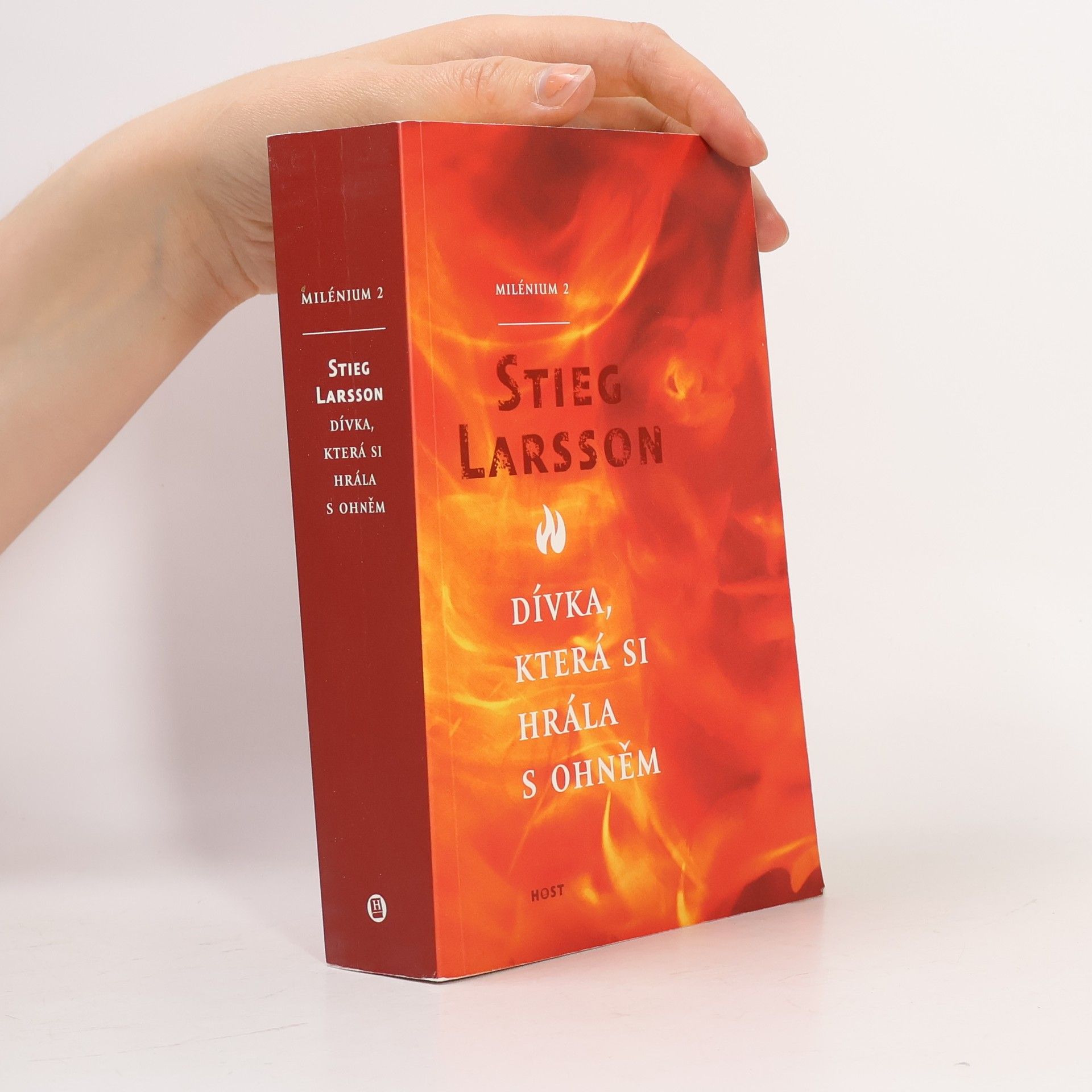 Stieg Larsson Dívka, která si hrála s ohněm