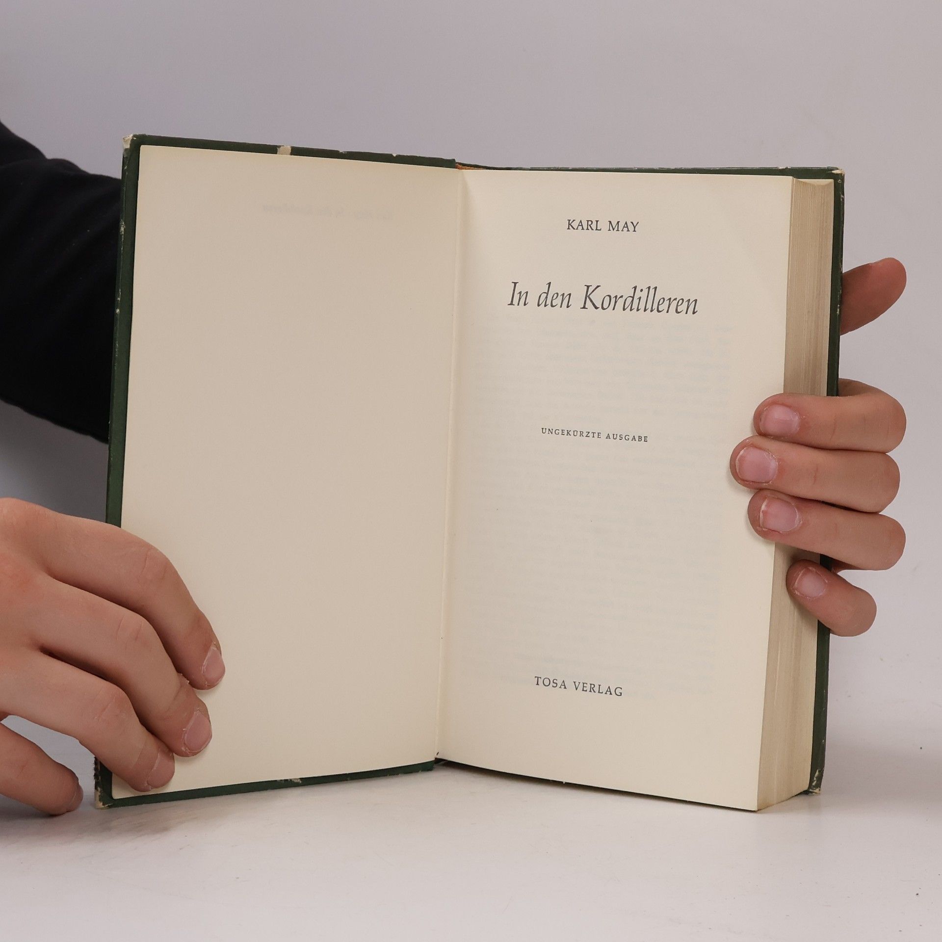 Karl May In den Kordilleren