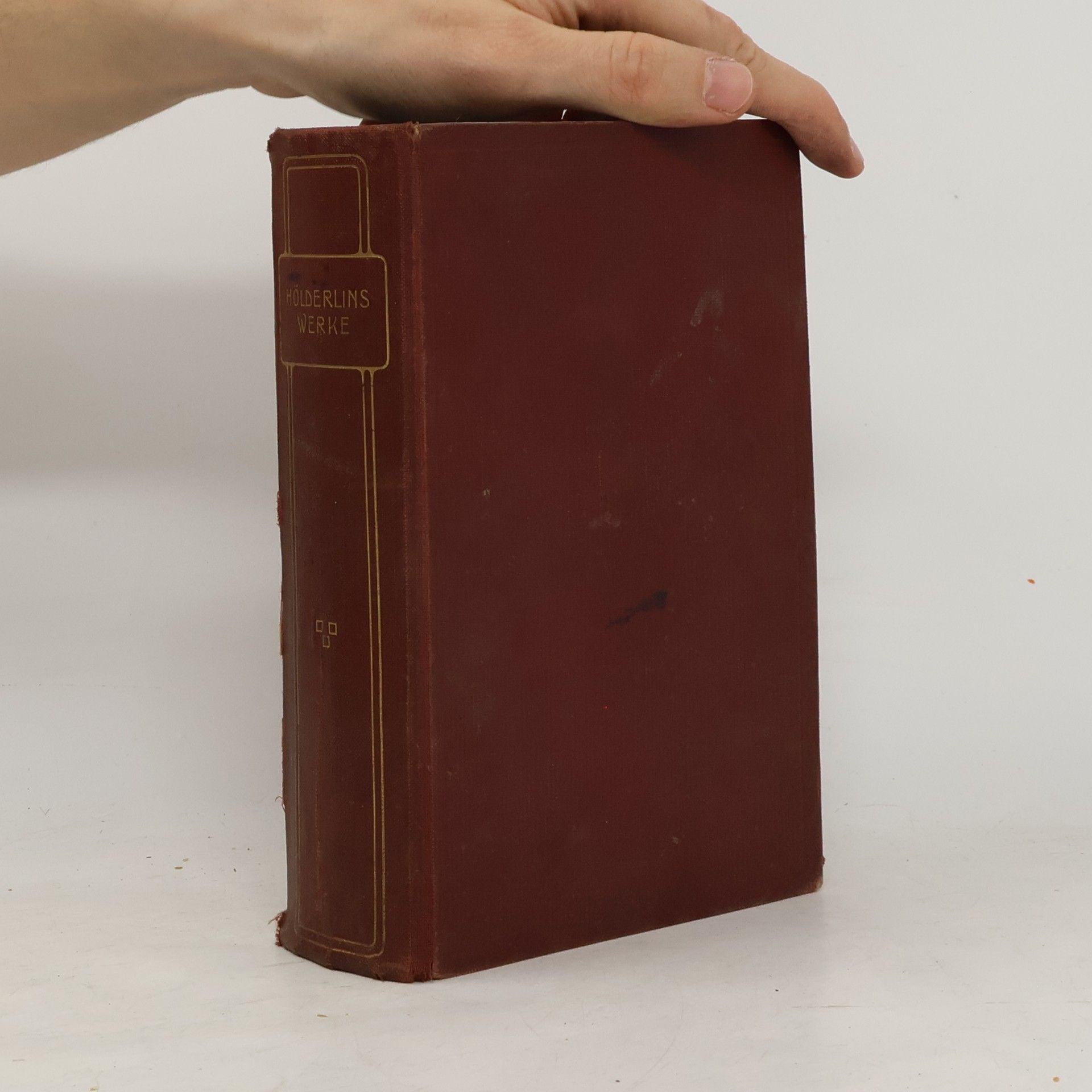 Friedrich Hölderlin Hölderlins Werke 1
