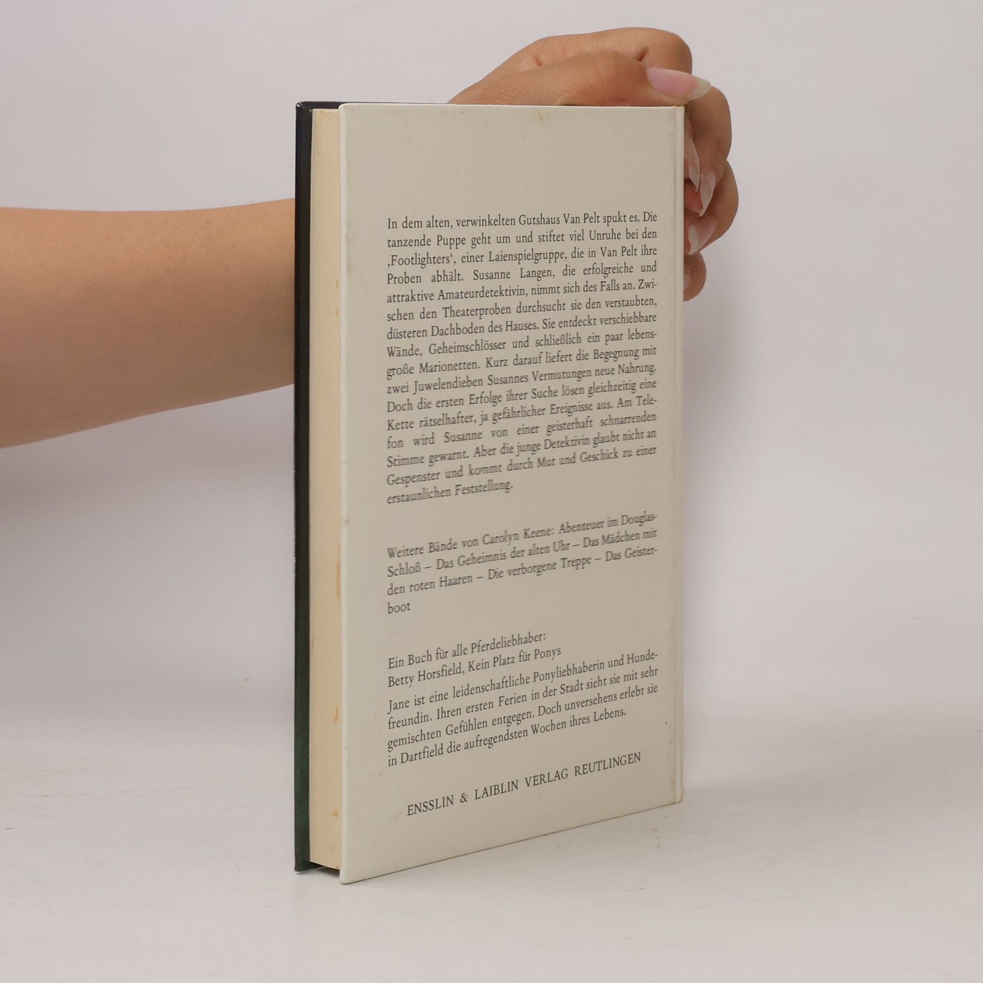 Carolyn Keene Die tanzende Puppe