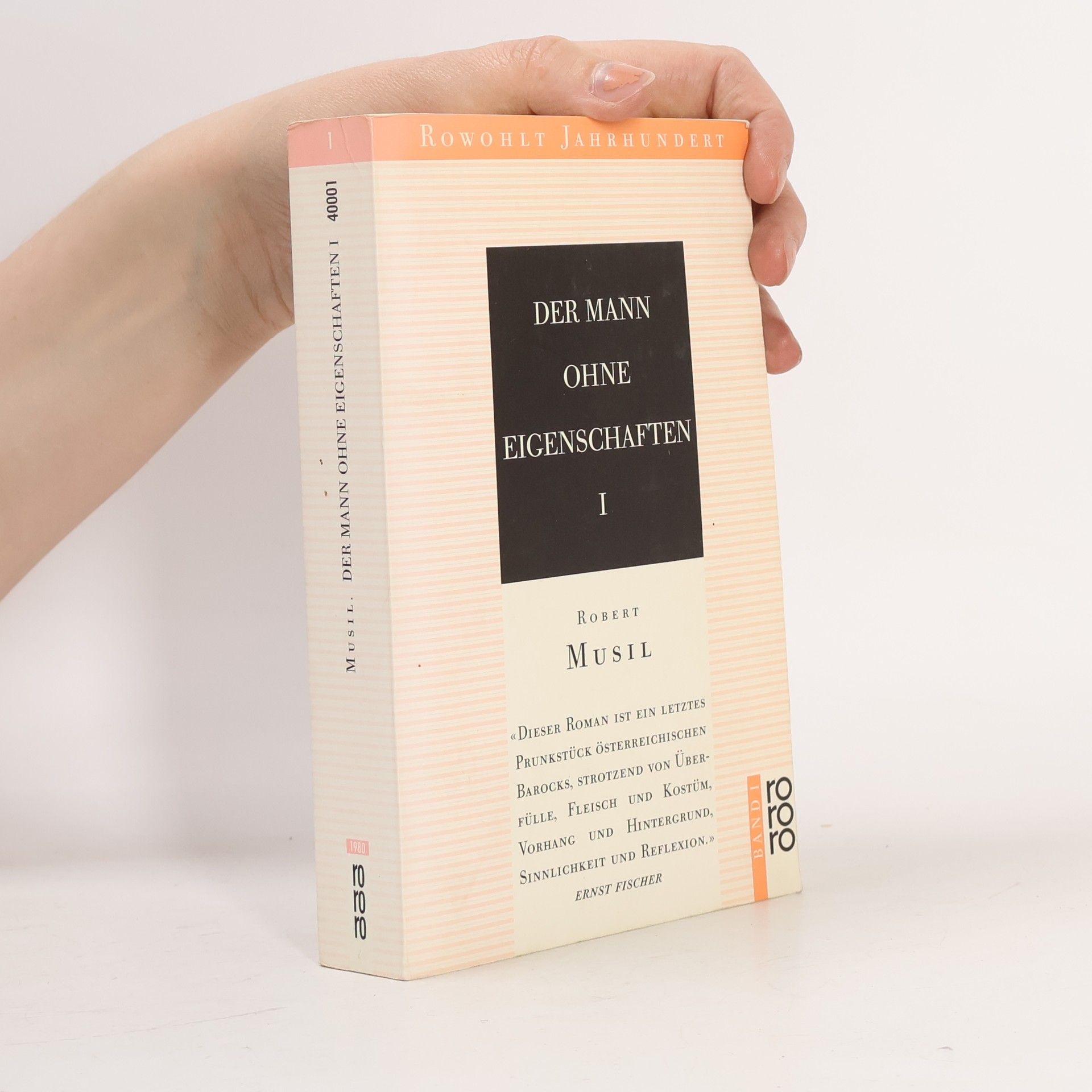Robert Musil Der Mann ohne Eigenschaften 1