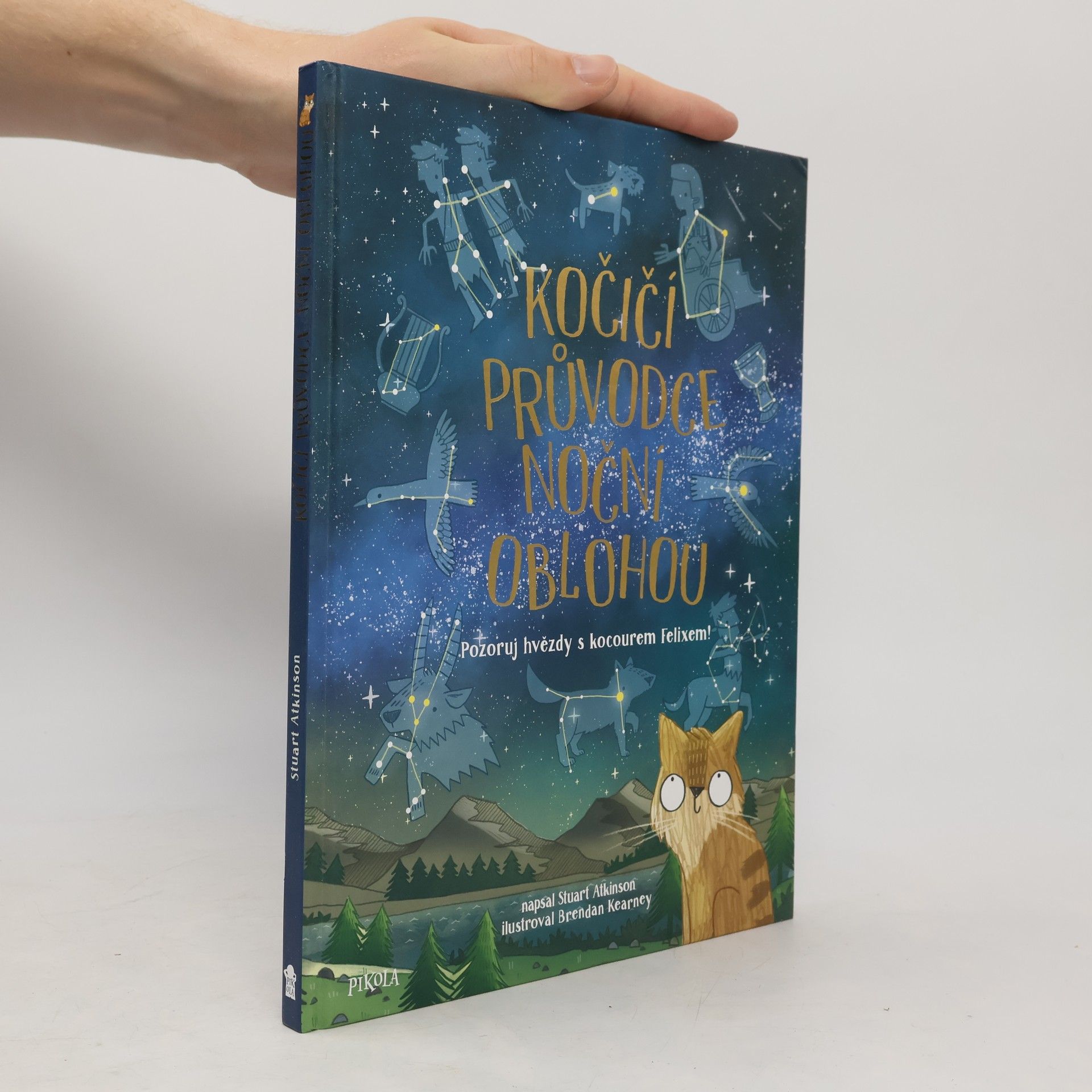 Kočičí průvodce noční oblohou - Pozoruj hvězdy s kocourem Felixem!