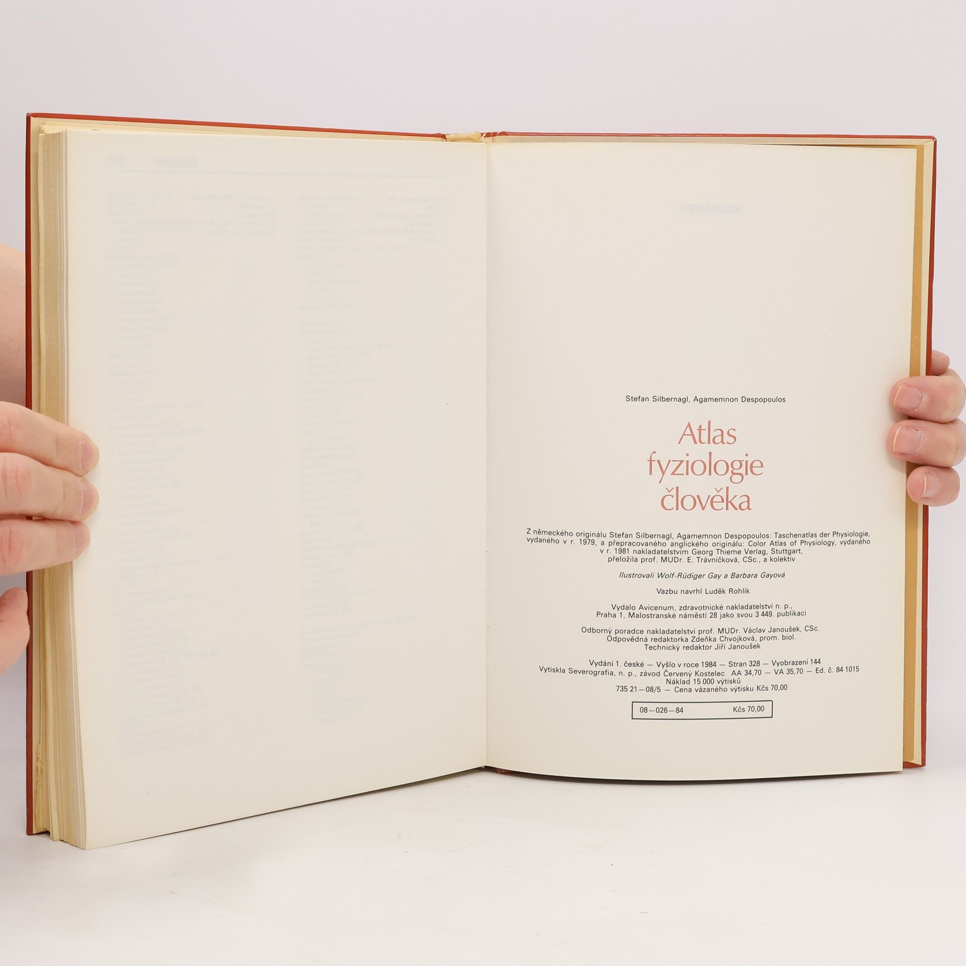 Stefan Silbernagl Atlas fyziologie člověka