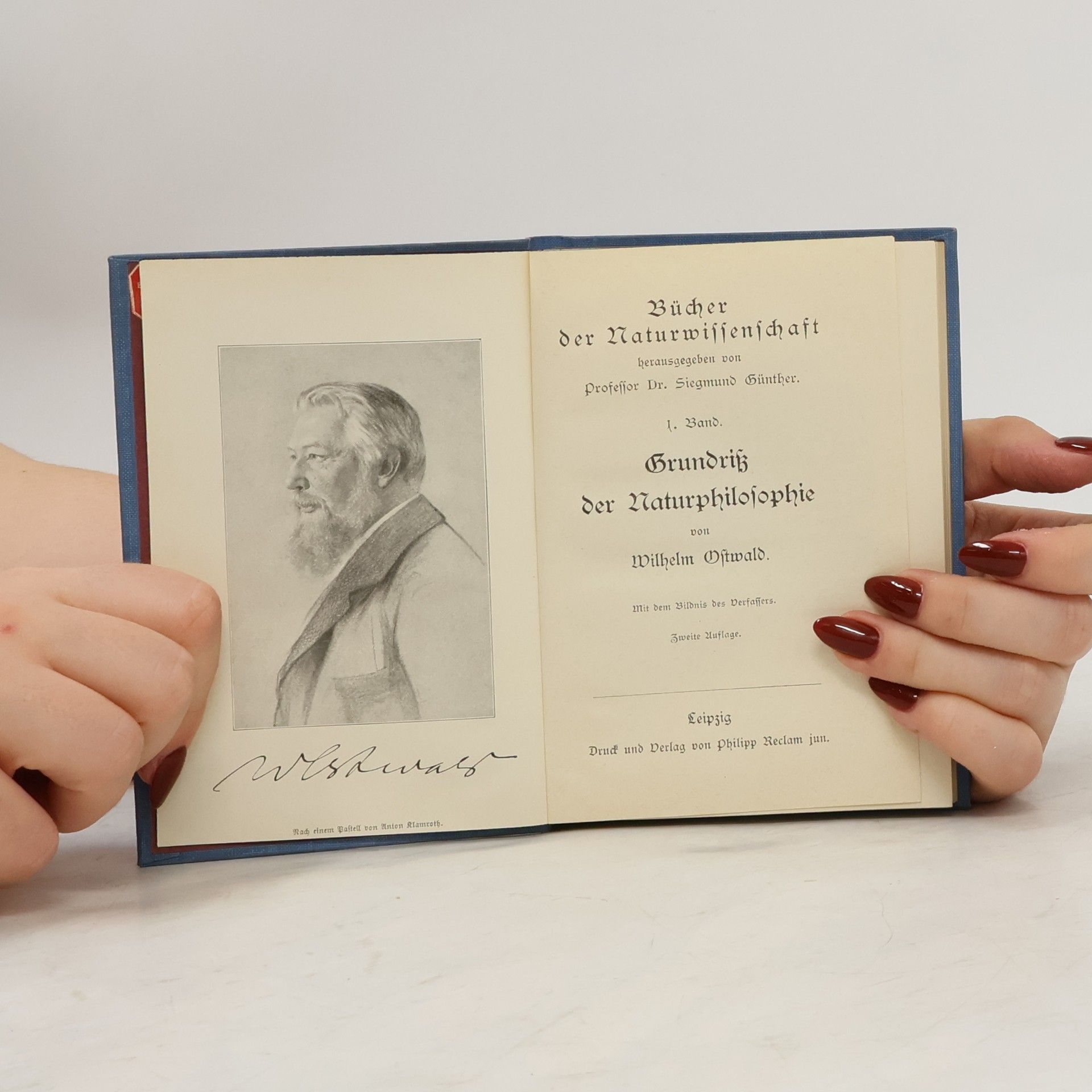 Wilhelm Ostwald Grundriß der Naturphilosophie. Band 1