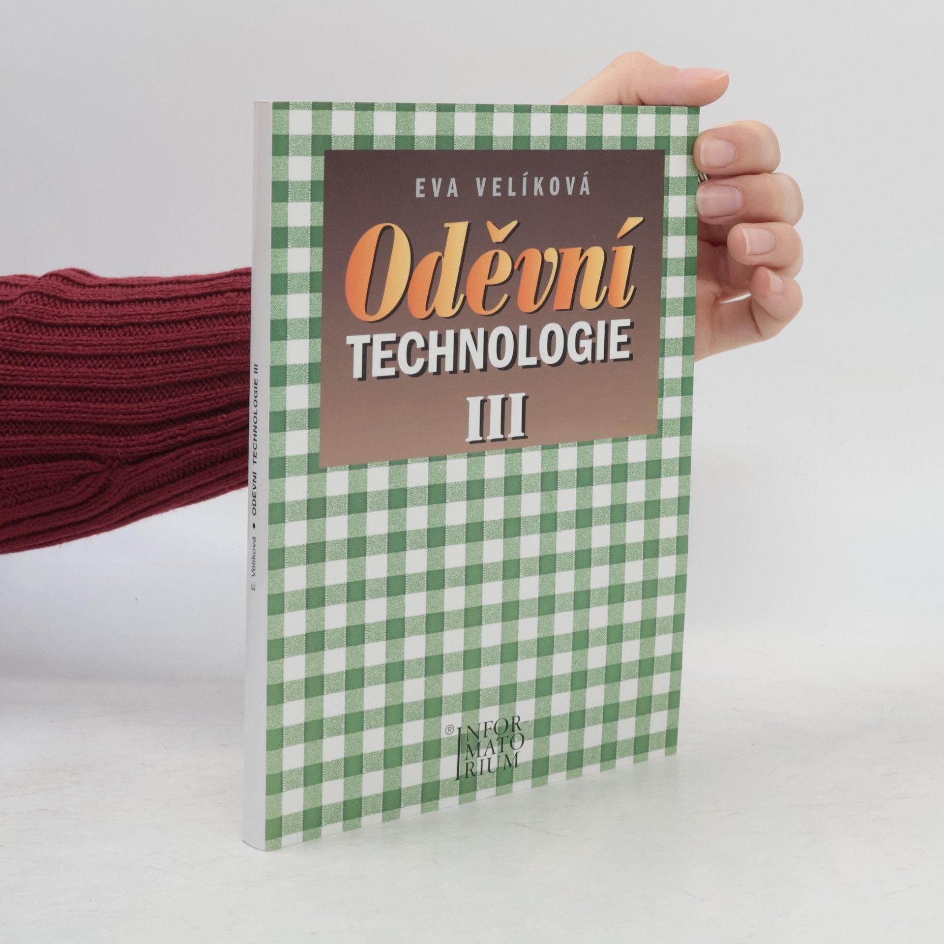Eva Velíková Oděvní technologie III