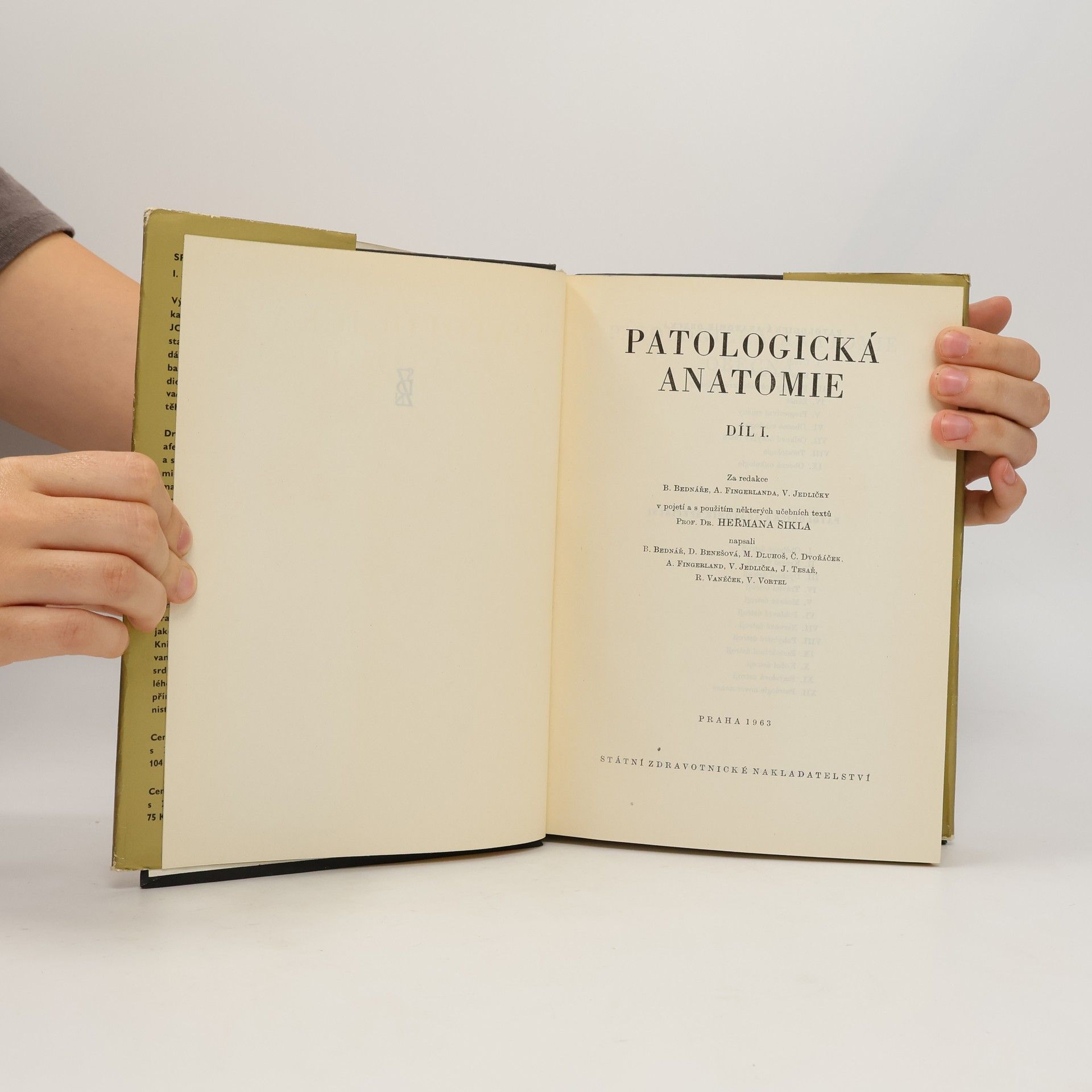 B. Bednář Patologická anatomie díl I. - část obecná