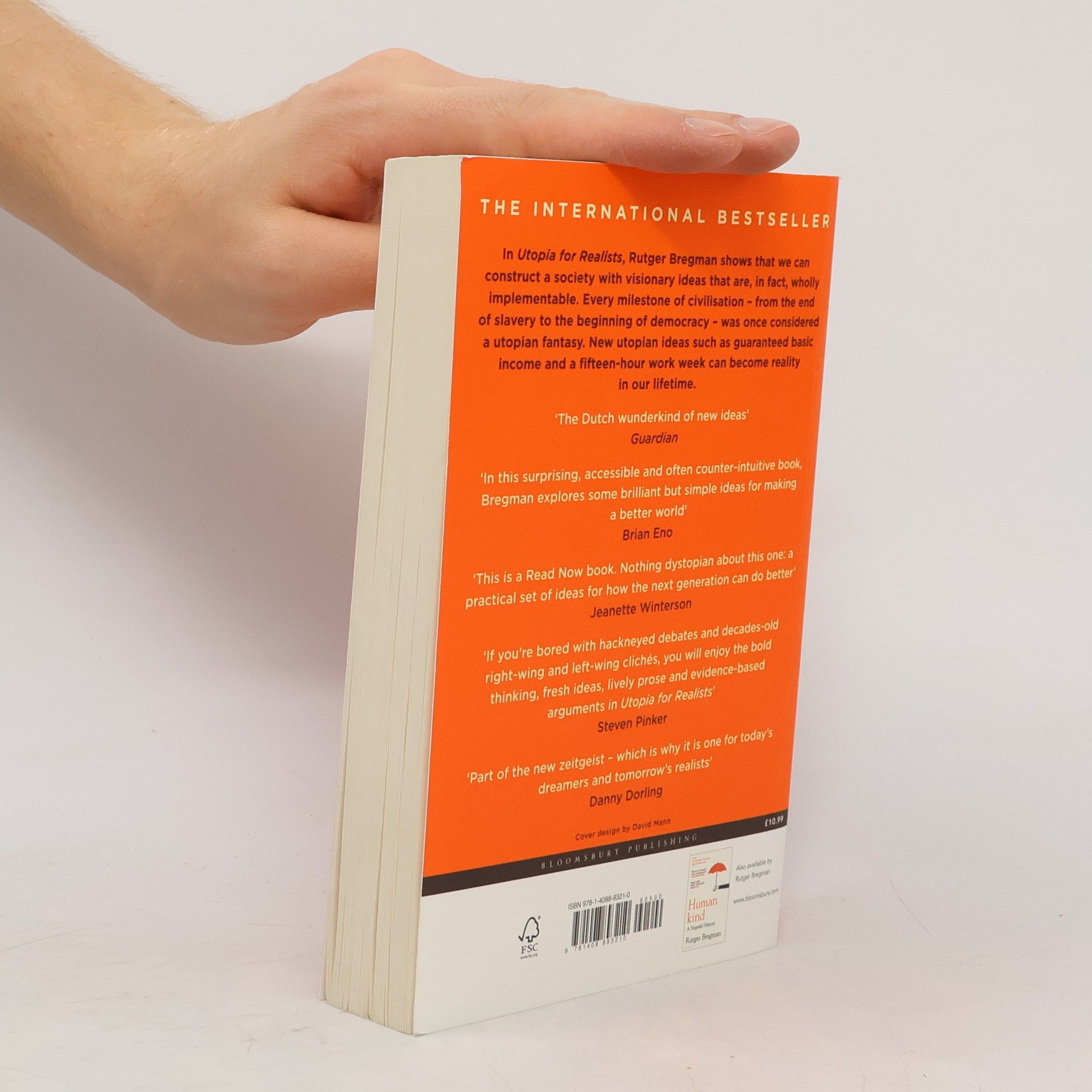 Rutger Bregman Utopia for Realists