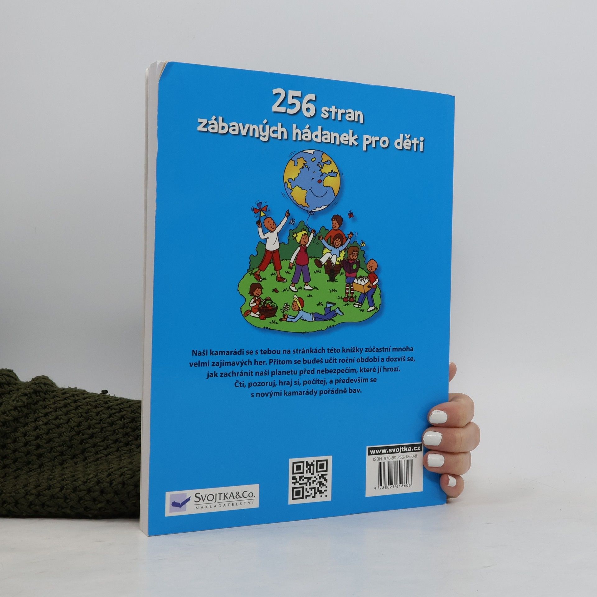 Jan Hlavička 256 stran zábavných hádanek pro děti