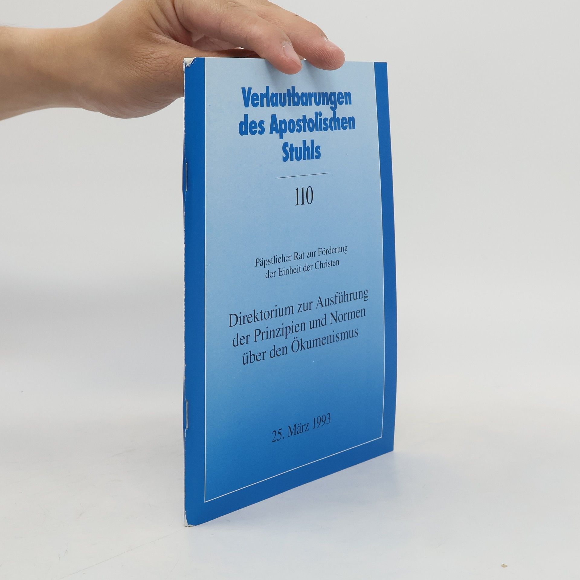 Kolektiv autorů Verlautbarungen des Apostolischen Stuhls 110.