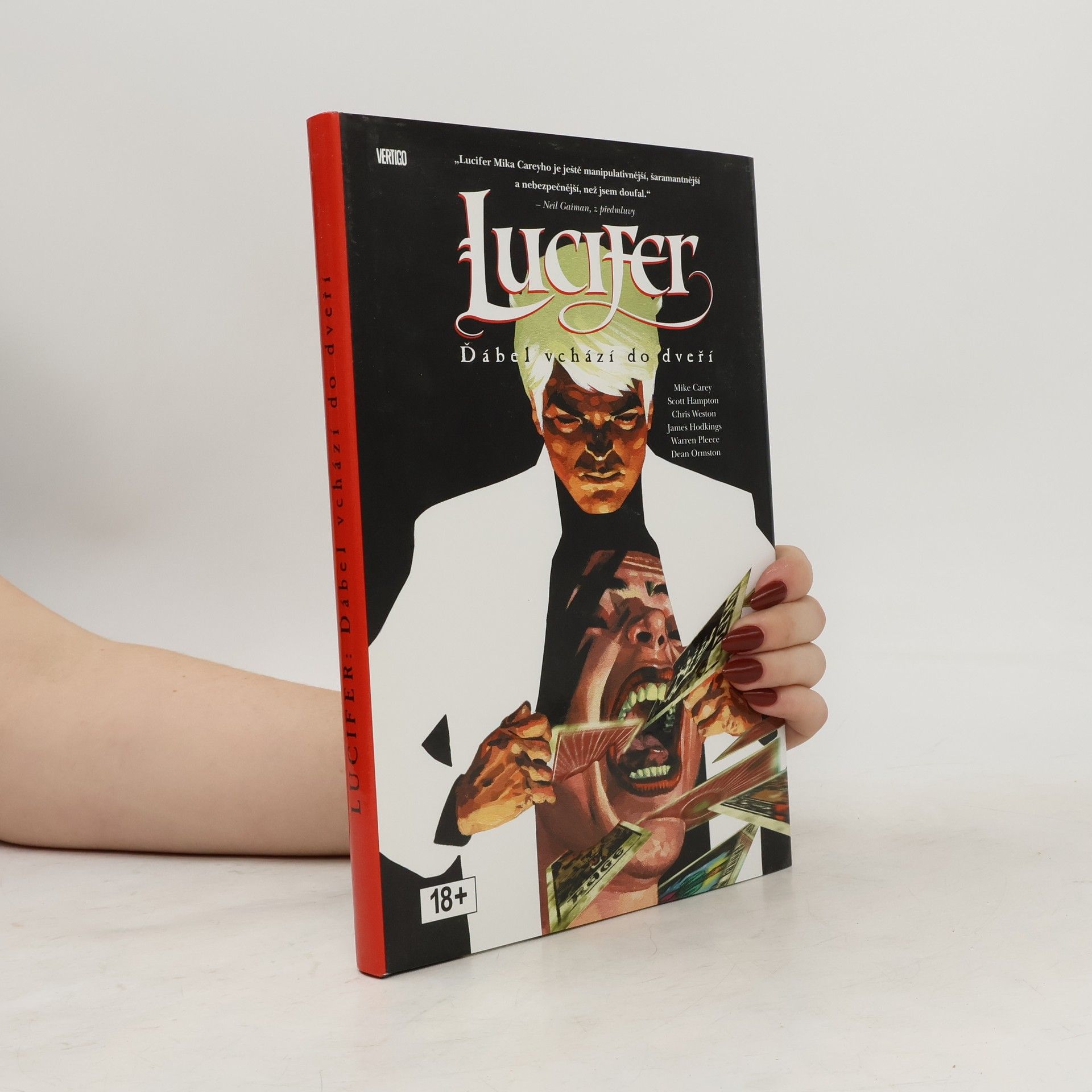 Lucifer. Ďábel vchází do dveří