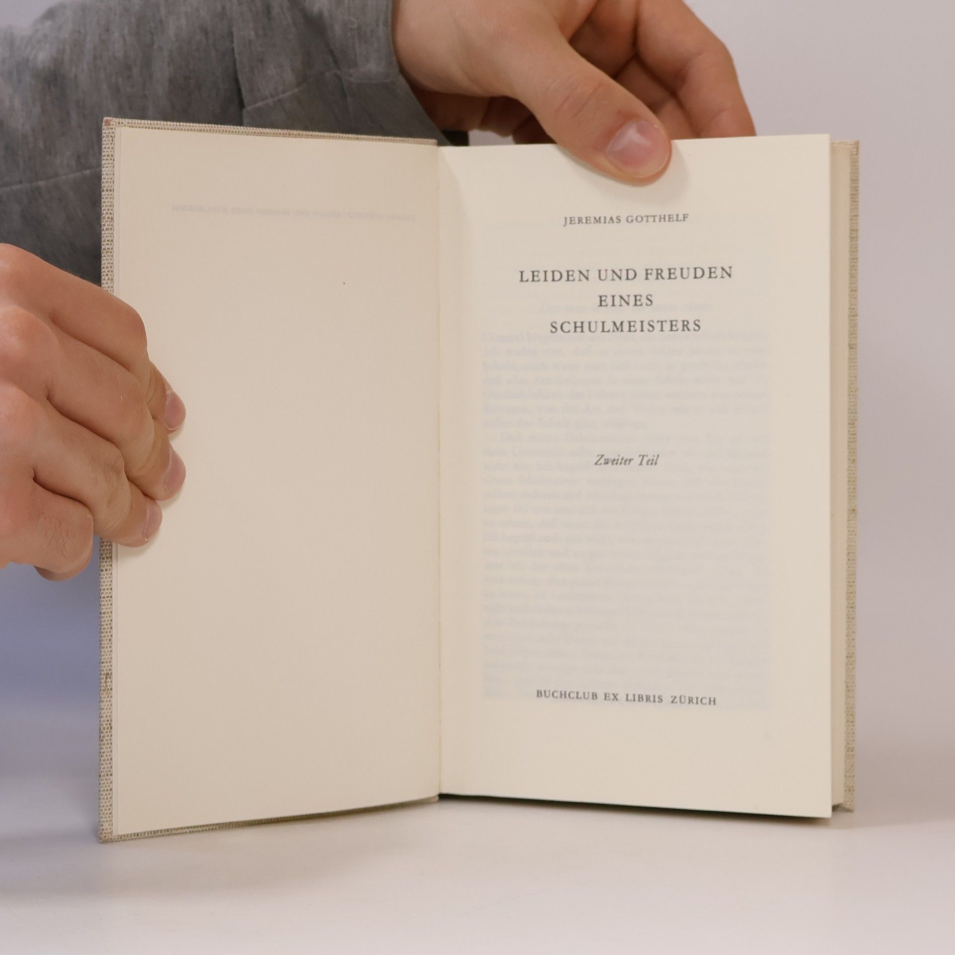 Jeremias Gotthelf Leiden und freuden eines schulmeisters 2