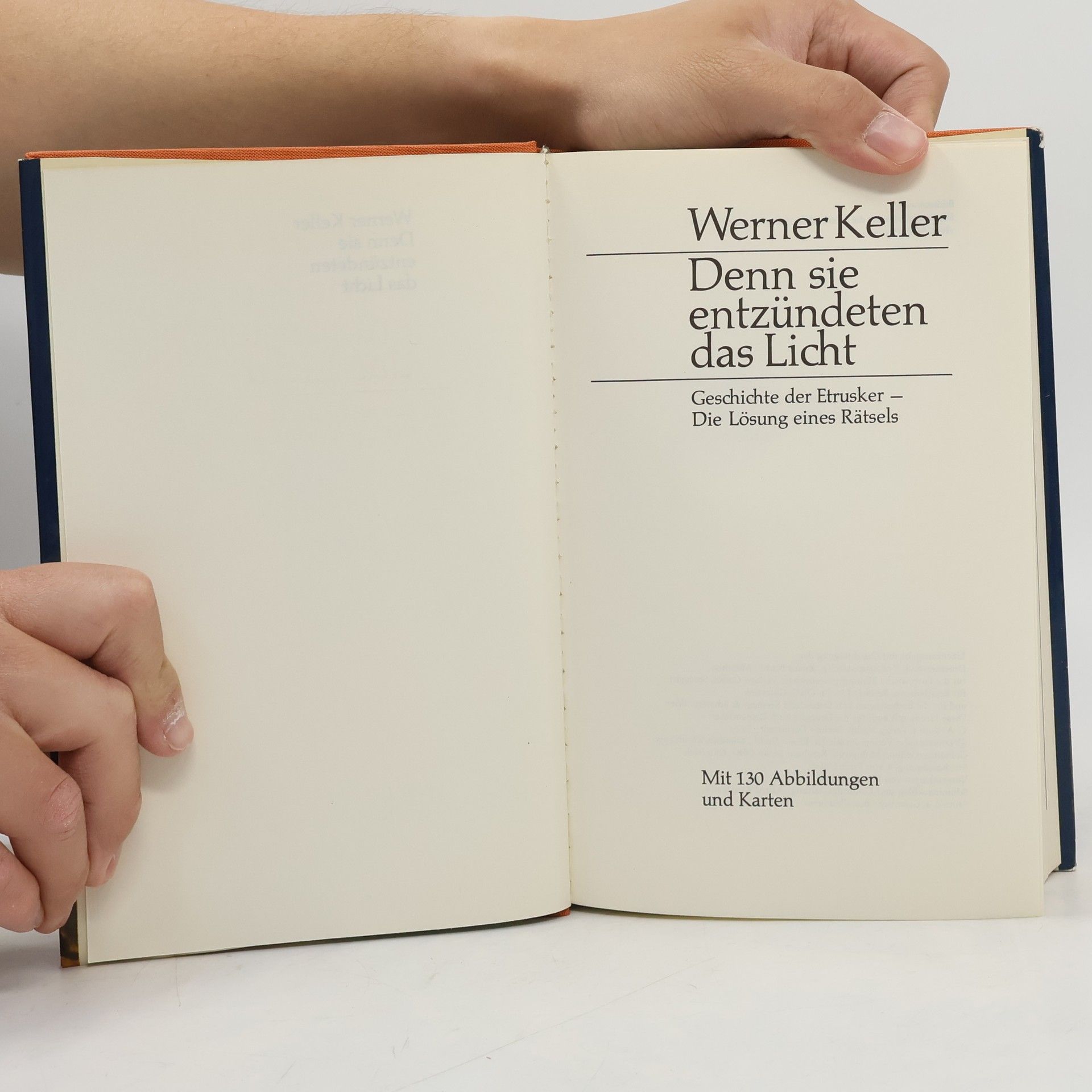 Werner Keller Denn sie entzündeten das Licht