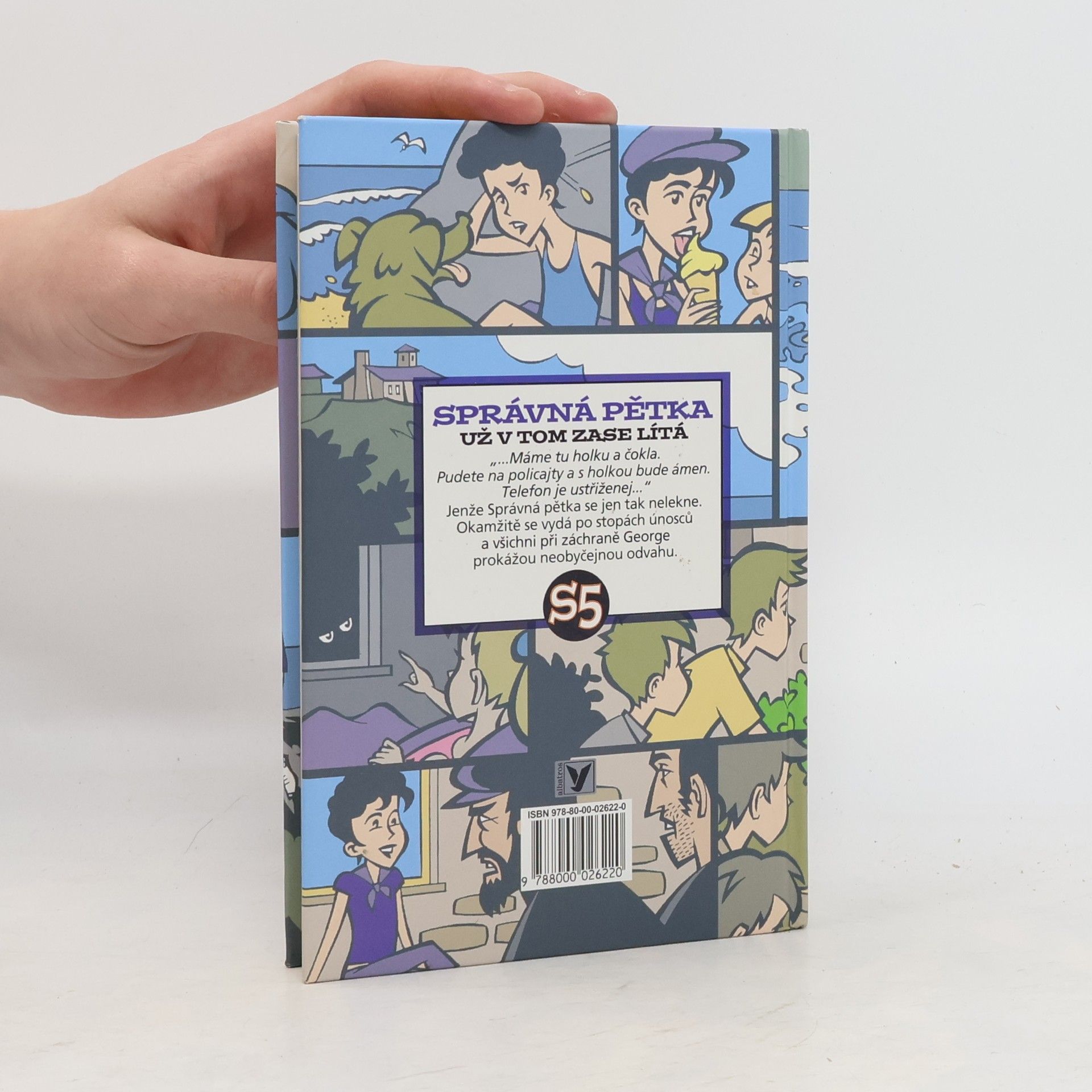 Enid Blyton Správná pětka už v tom zase lítá