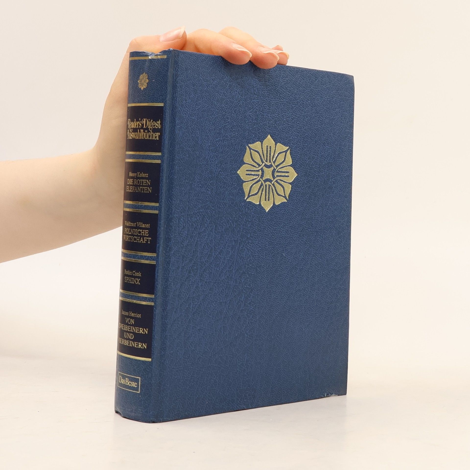 Reader's Digest Auswahlbücher. Die roten Elefanten. Polnische Wirtschaft. Sphinx. Von Zweibeinern und Vierbeinern.
