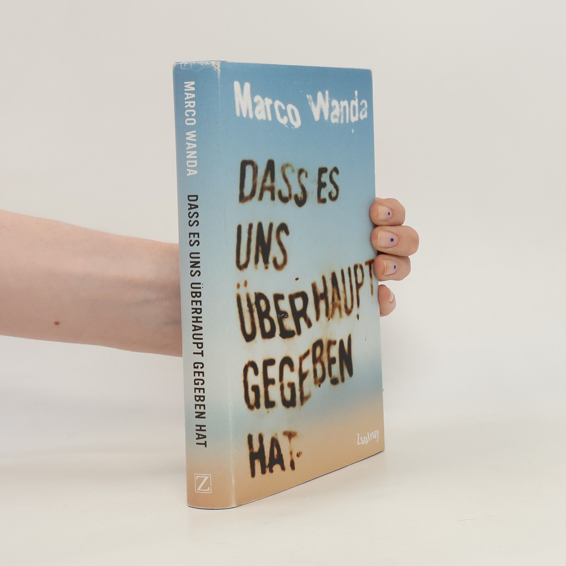 Marco Wanda Dass es uns überhaupt gegeben hat