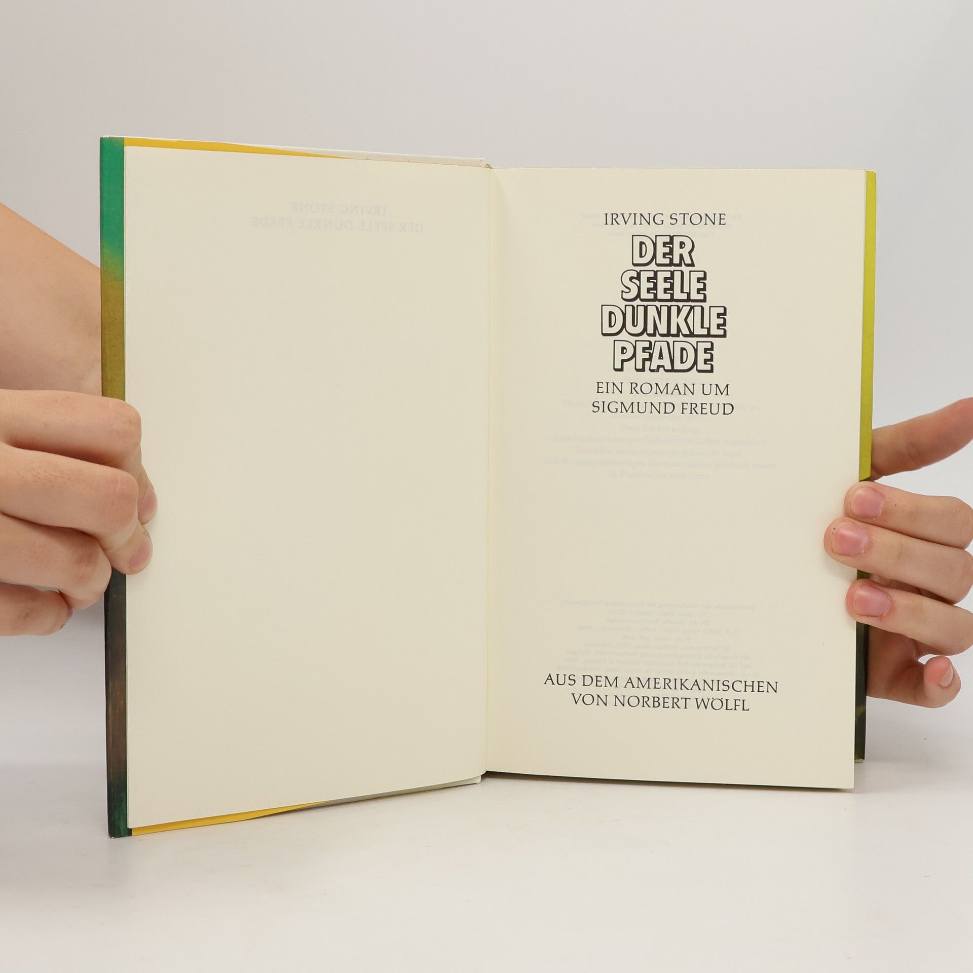 Irving Stone Der Seele dunkle Pfade