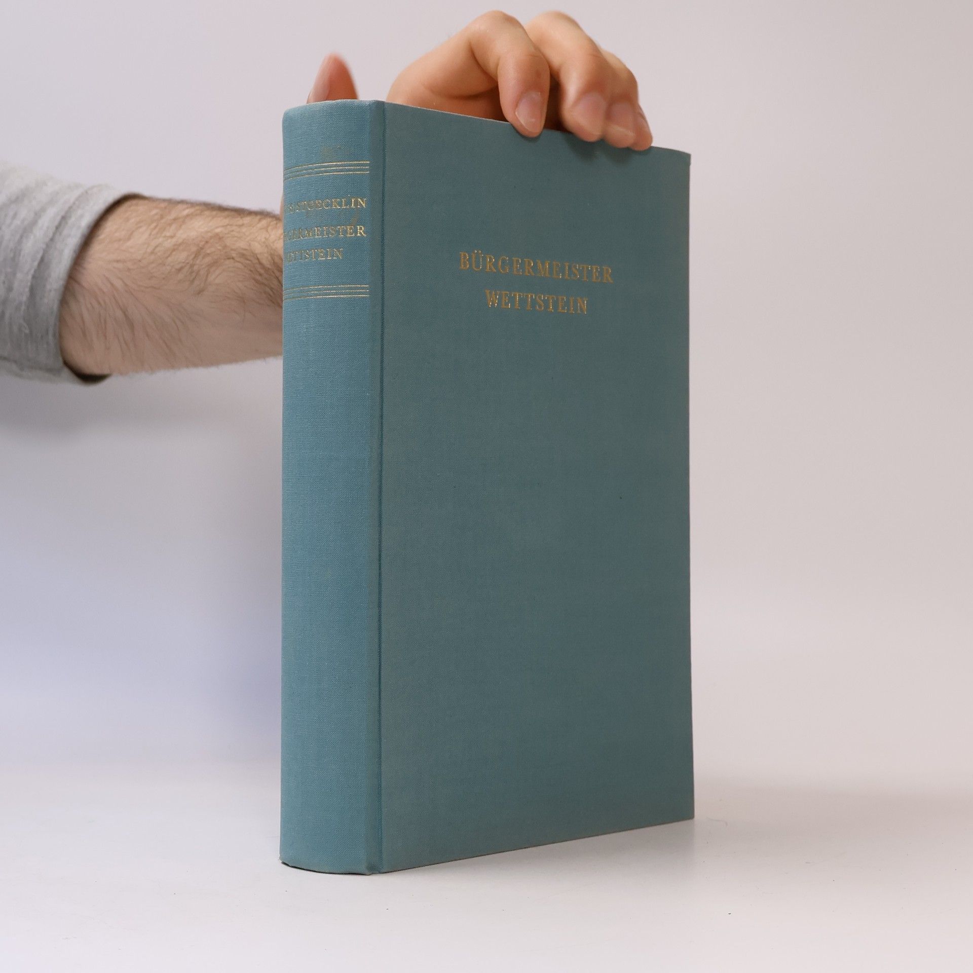 Alfred Stoecklin Bürgermeister Wettstein