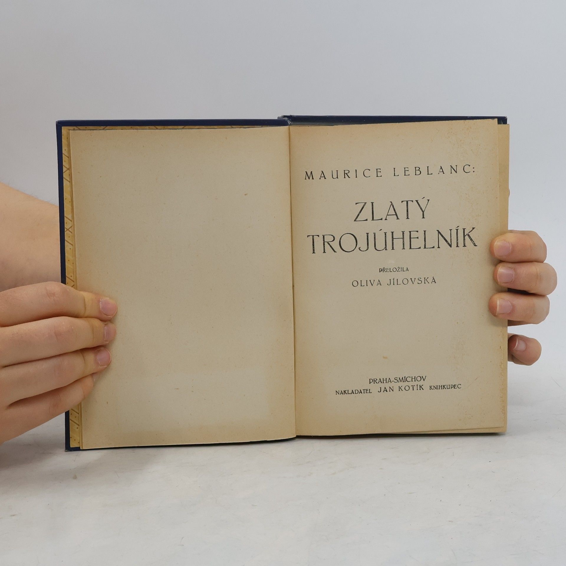 Maurice Leblanc Zlatý trojúhelník
