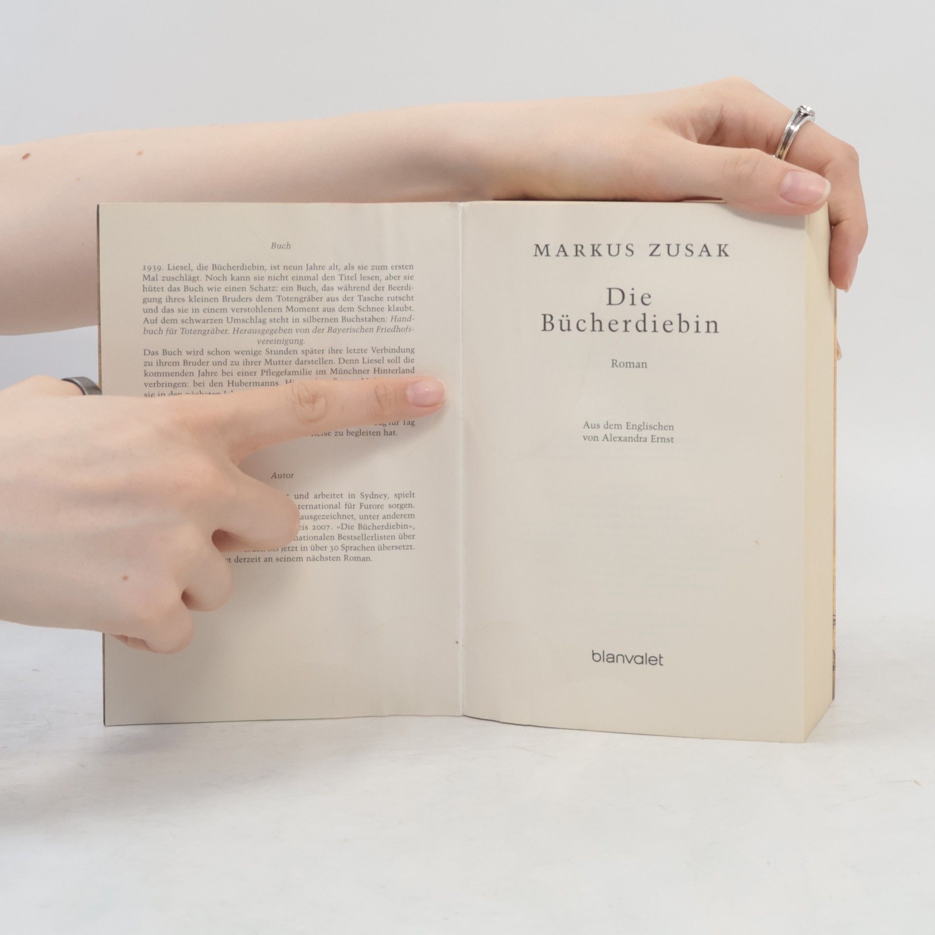 Markus Zusak Die Bücherdiebin: Roman