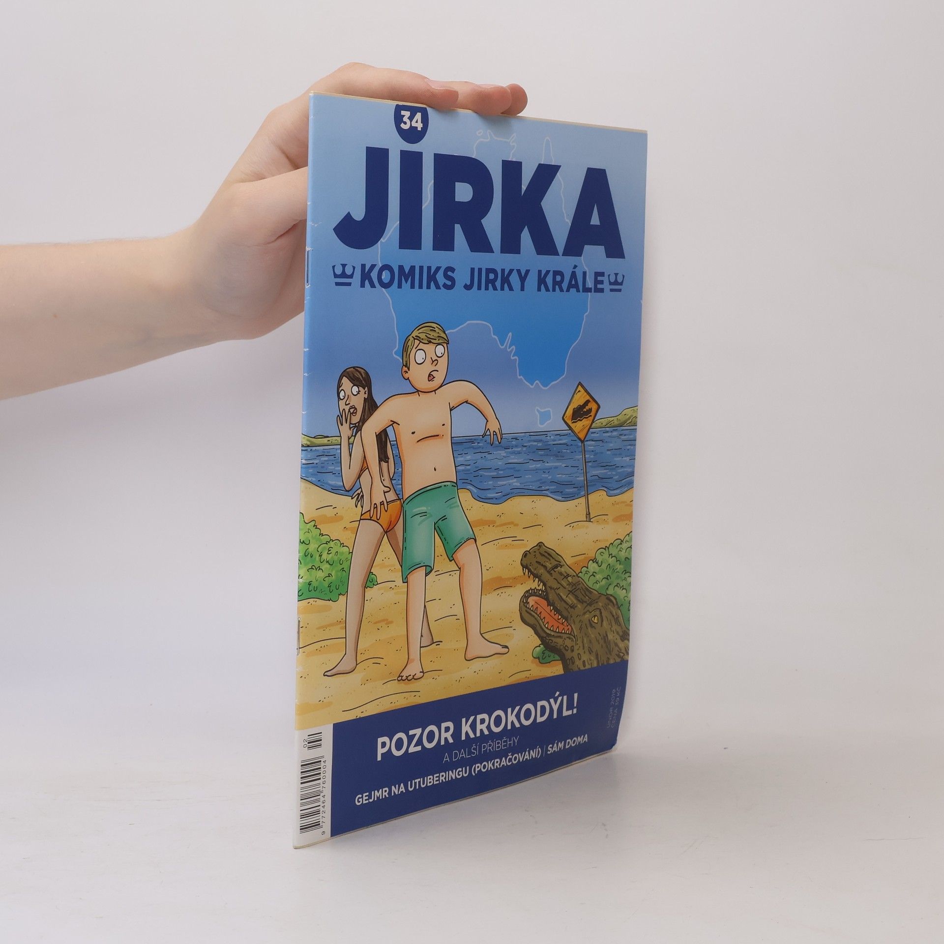 Various authors Jirka. Komiks Jirky krále. Pozor krokodýl! Číslo 34