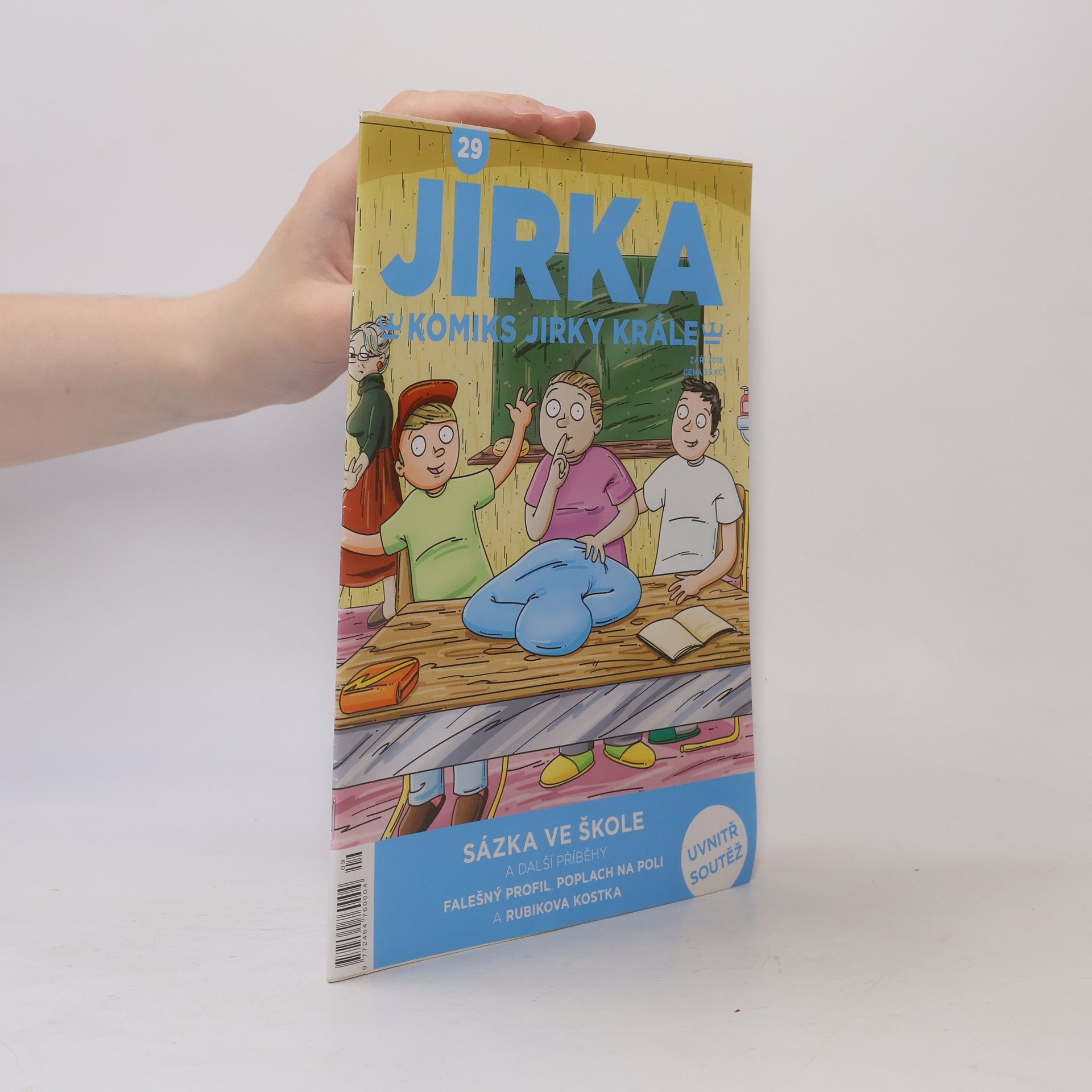 Various authors Jirka. Komiks Jirky krále. Sázka ve škole. Číslo 29