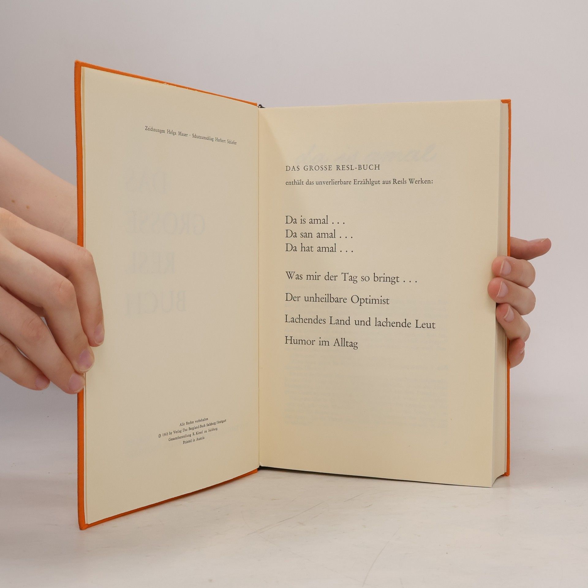 Kolektiv autorů Das Grosse Resl Buch