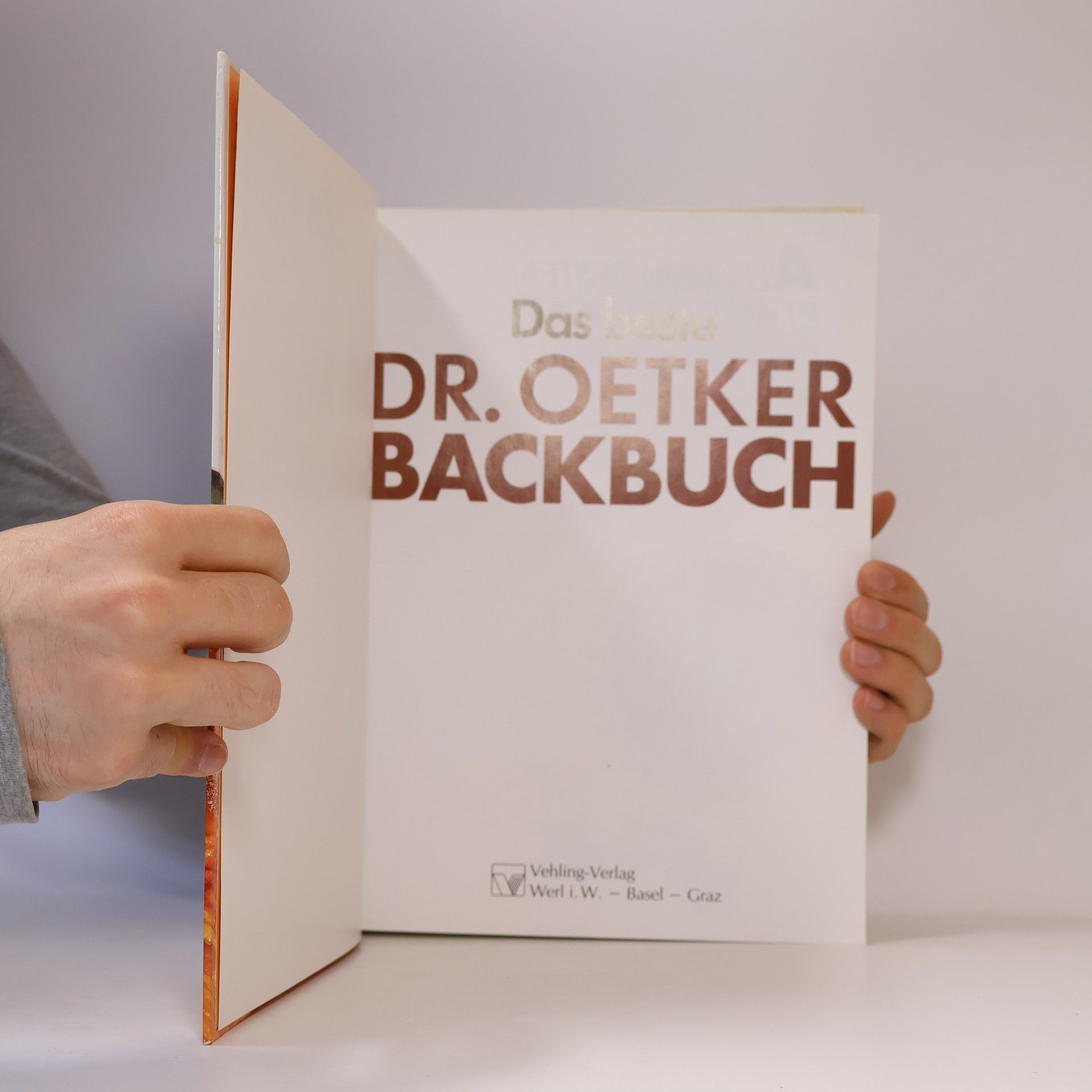 Autorenkollektiv Das beste Dr. Oetker Backbuch