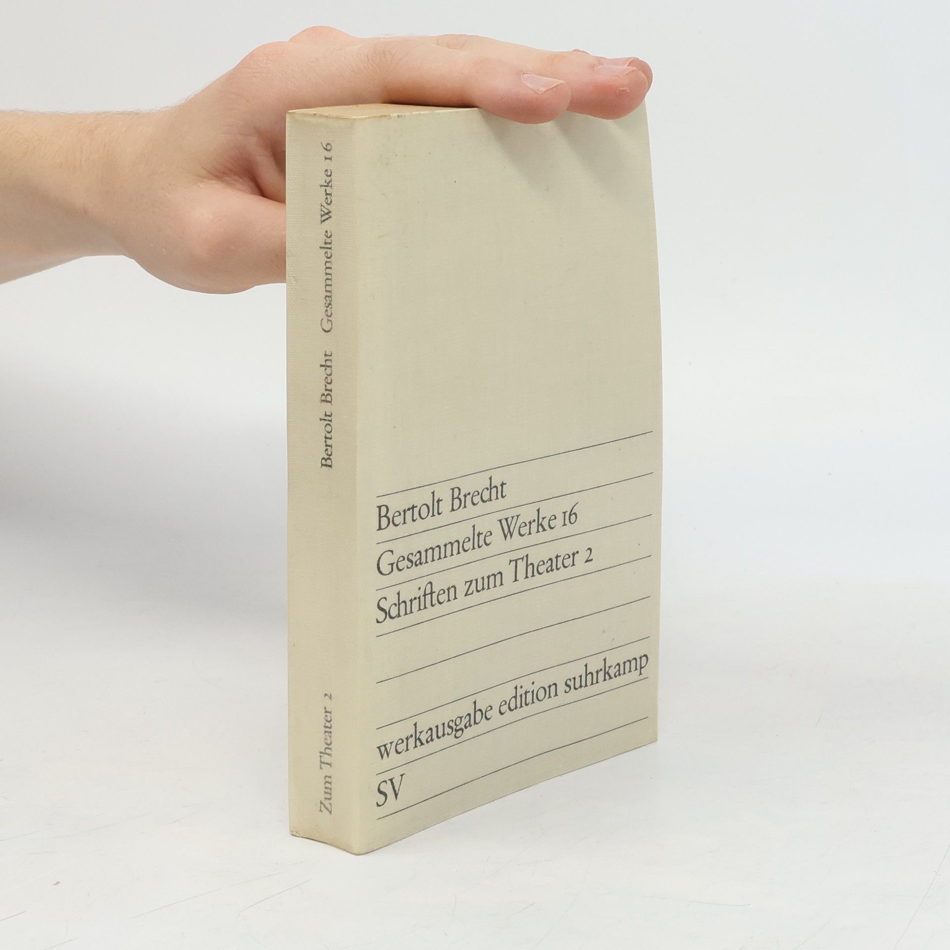 Gesammelte Werke 16. Schriften zum Theater 2
