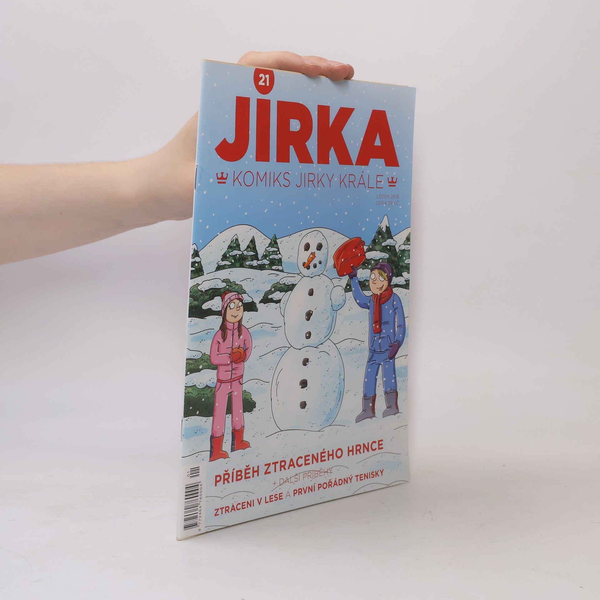 Jirka. komiks Jirky Krále. Příběh ztraceného hrnce