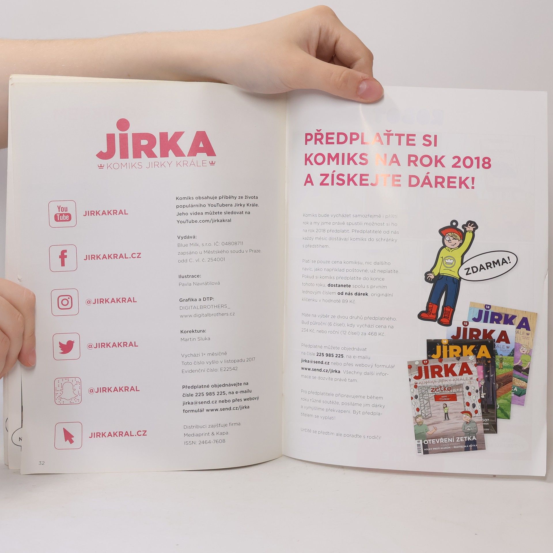 Jirka Král Jirka 19/2017. Komiks Jirky Krále