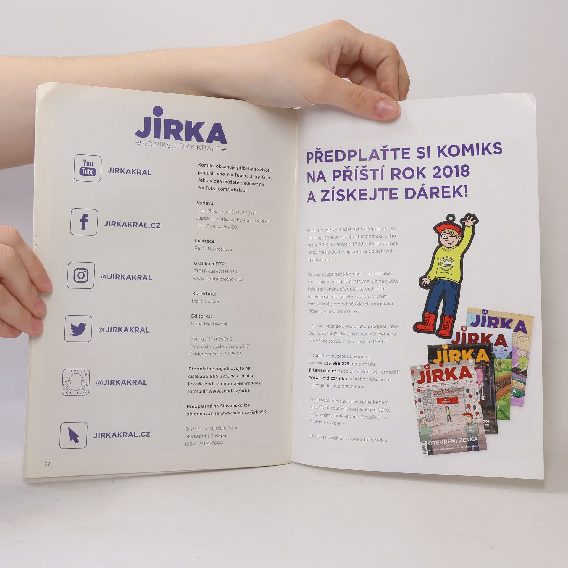 Jirka Král Jirka 10/2017. Komiks Jirky Krále 18