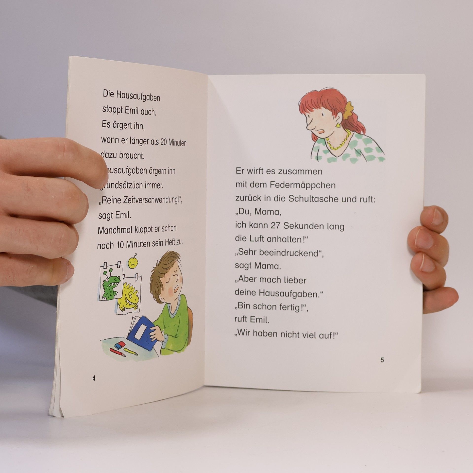 Erhard Dietl Leserabe: Emil und das Zeugnis