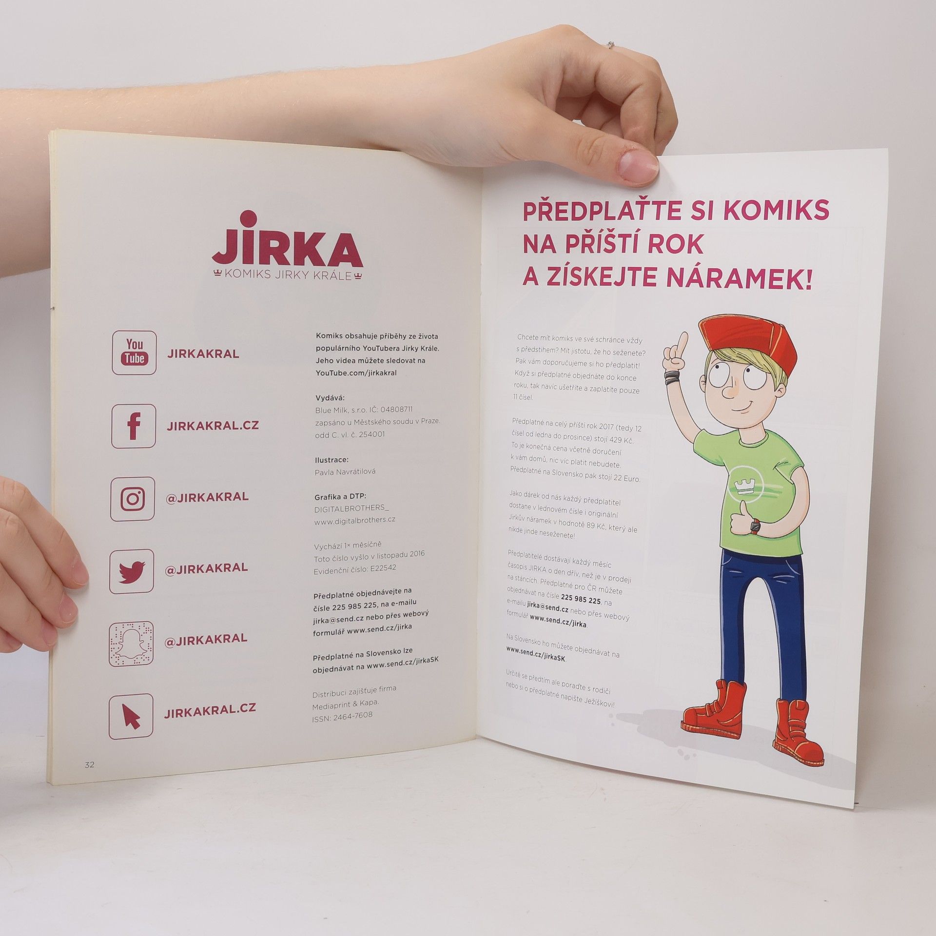 Jirka Král Jirka 11/2016. Komiks Jirky Krále 7