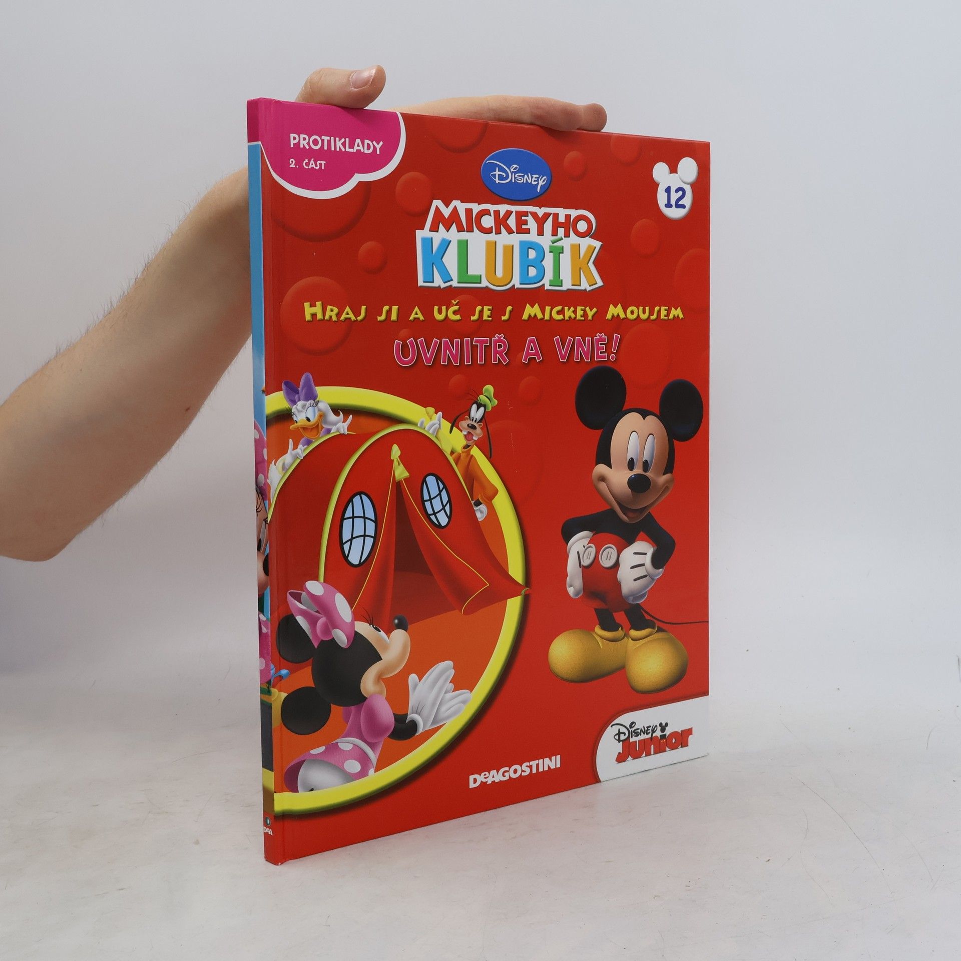 Autorenkollektiv Mickeyho klubík. Hraj si a uč se s Mickey Mousem 12. Uvnitř a vně!