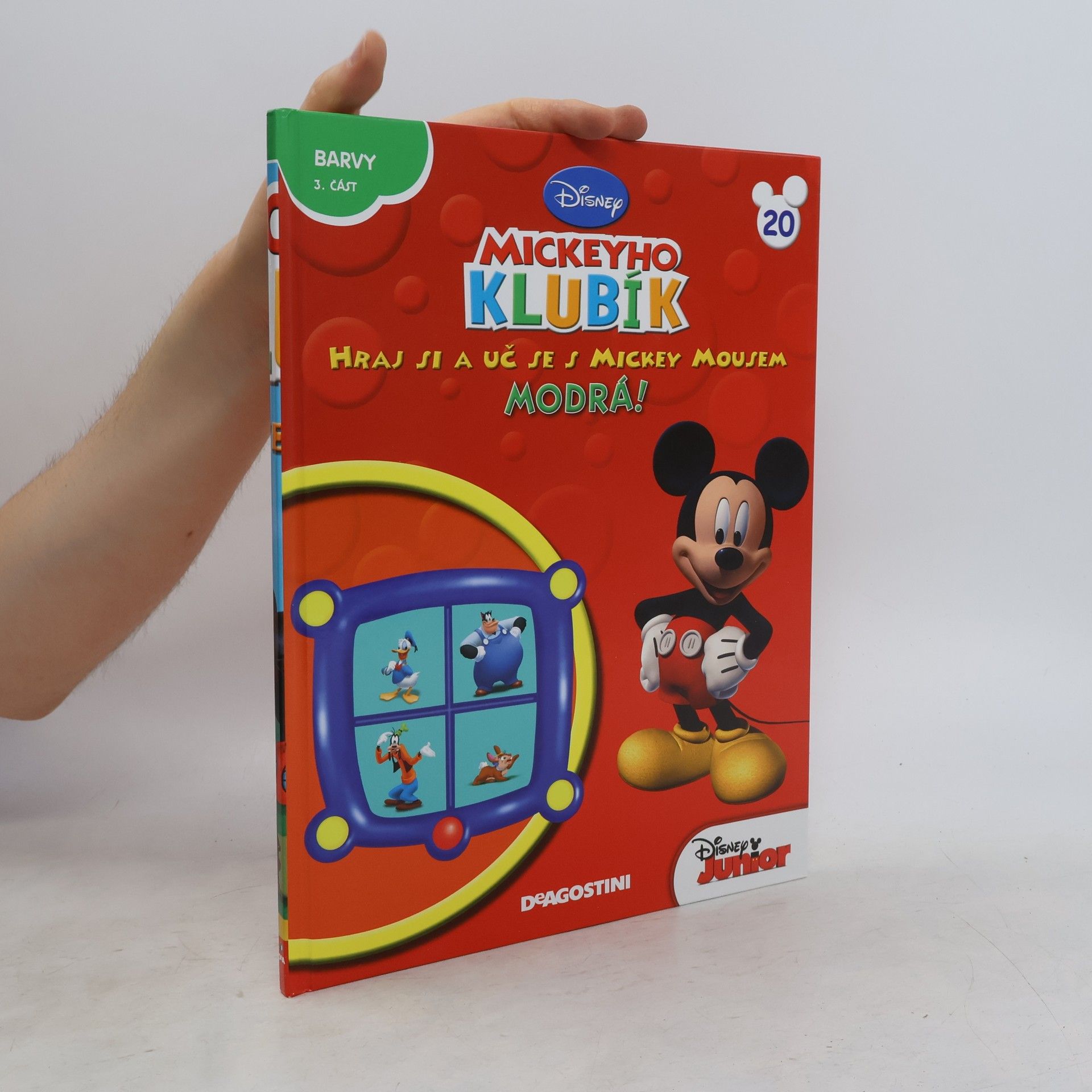 Various authors Hraj si a uč se s Mickey Mousem 20. Modrá!