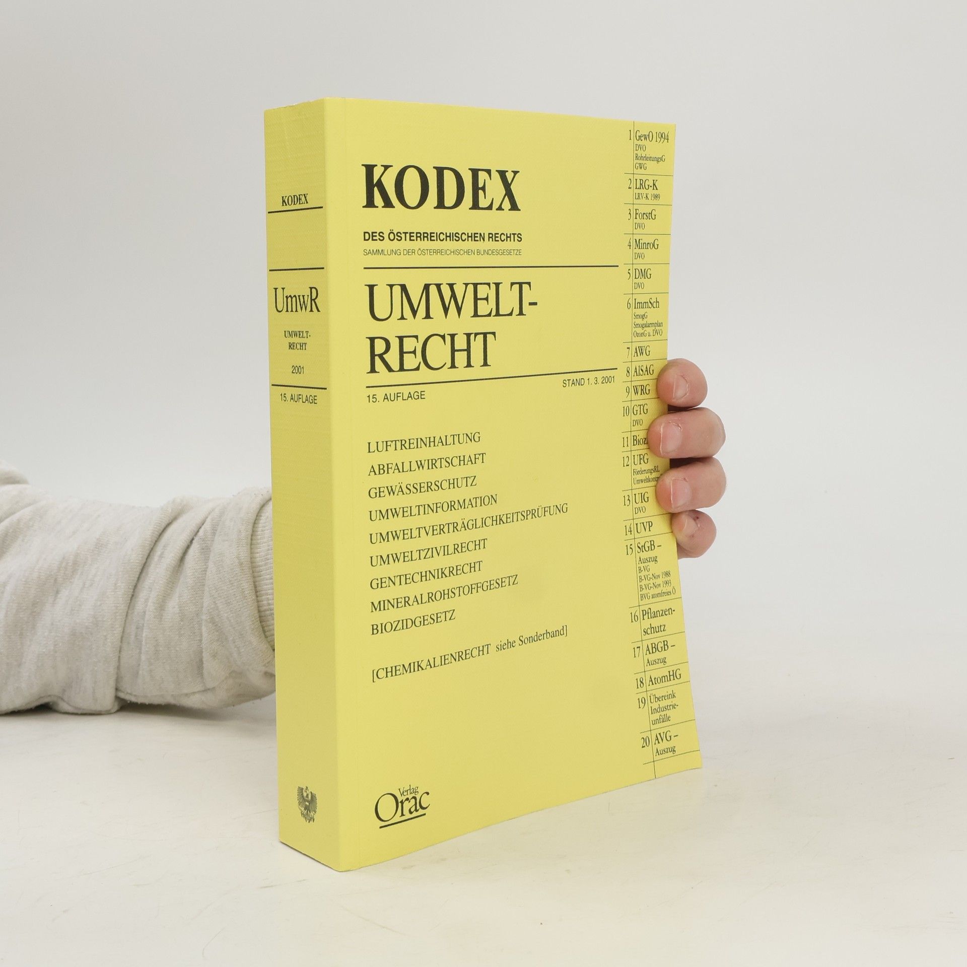 AA.VV. Kodex des österreichischen Rechts: Kodex Umweltrecht