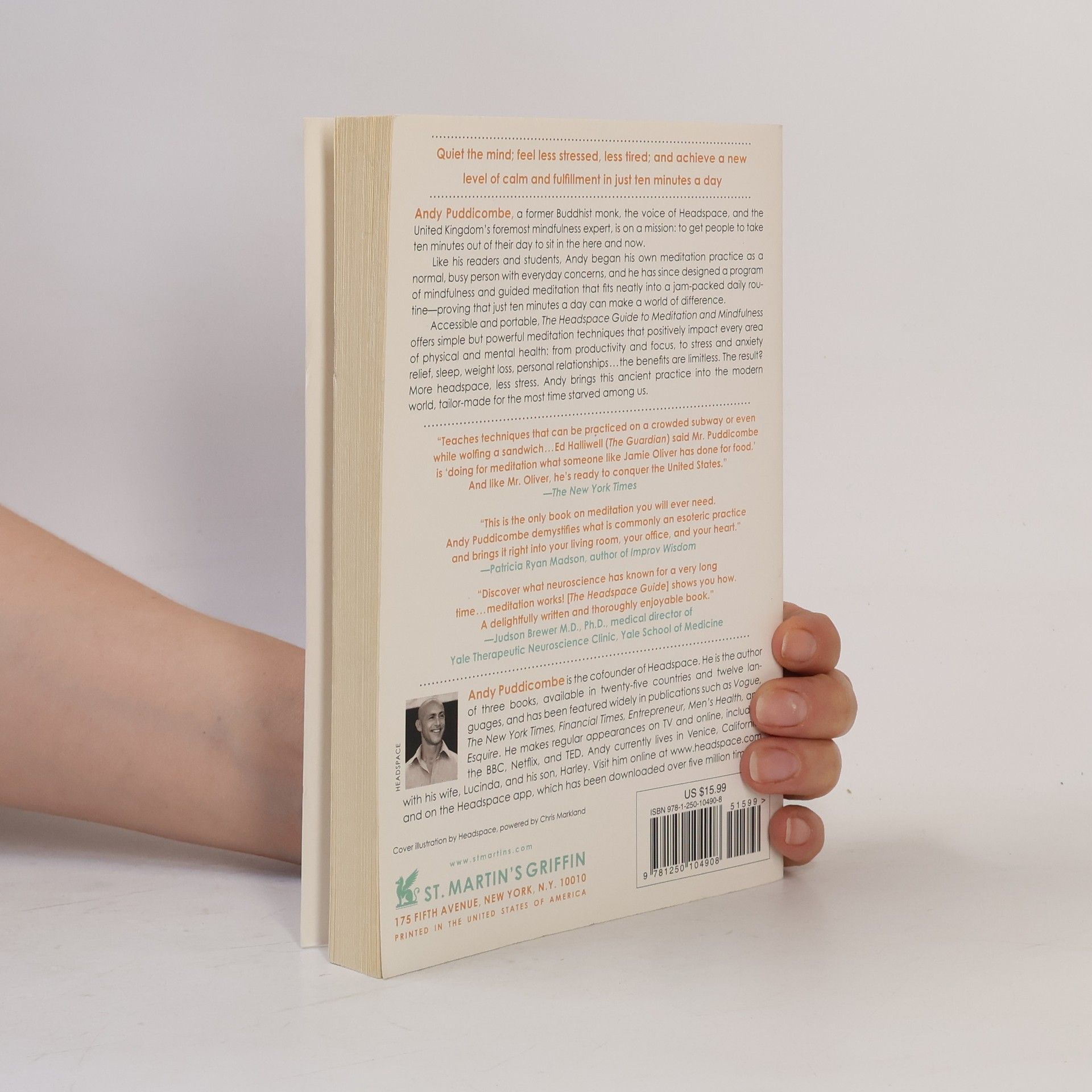 Andy Puddicombe The Headspace Guide to Meditation and Mindfulness