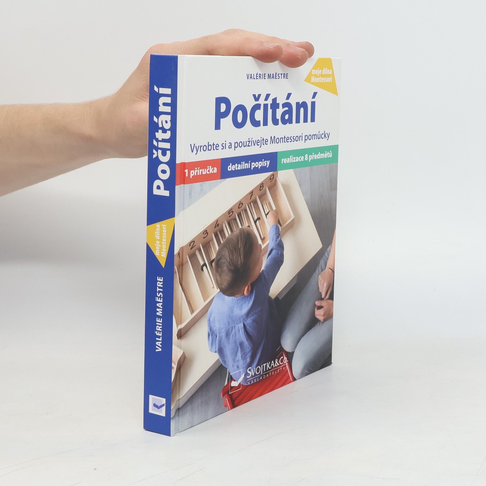 Valérie Maëstre Počítání : vyrobte si a používejte Montessori pomůcky