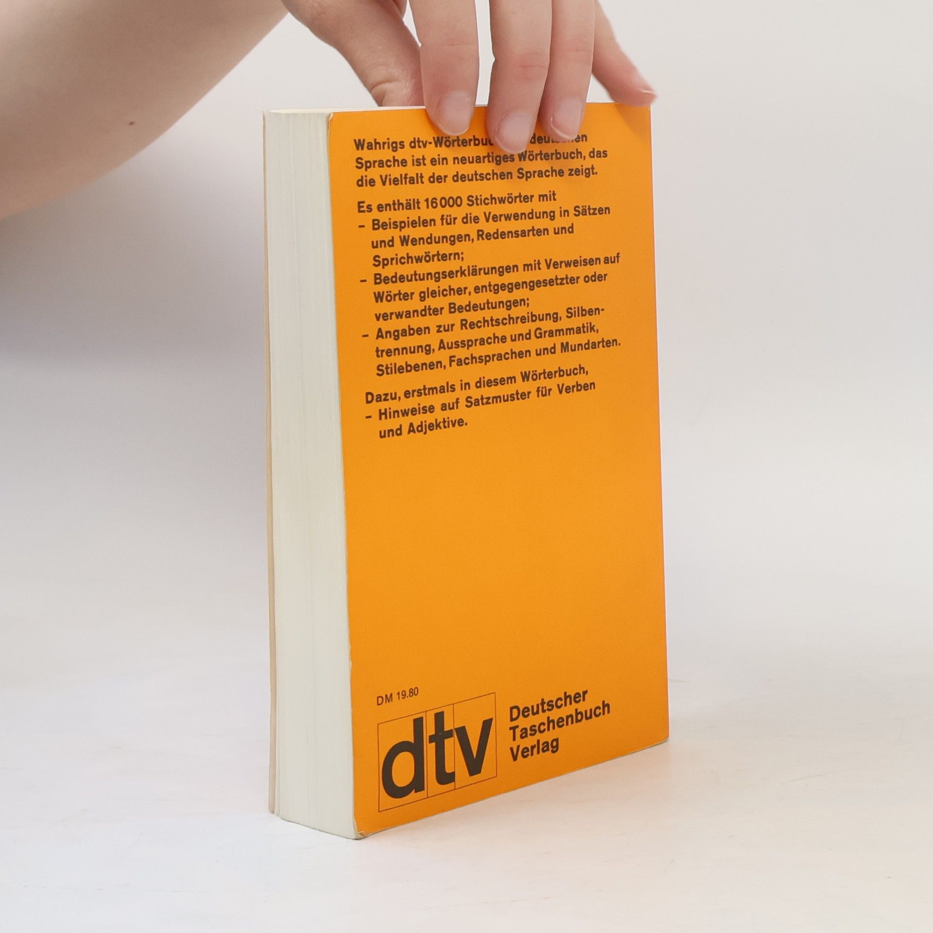 Gerhard Wahring dtv-Wörterbuch der deutschen Sprache
