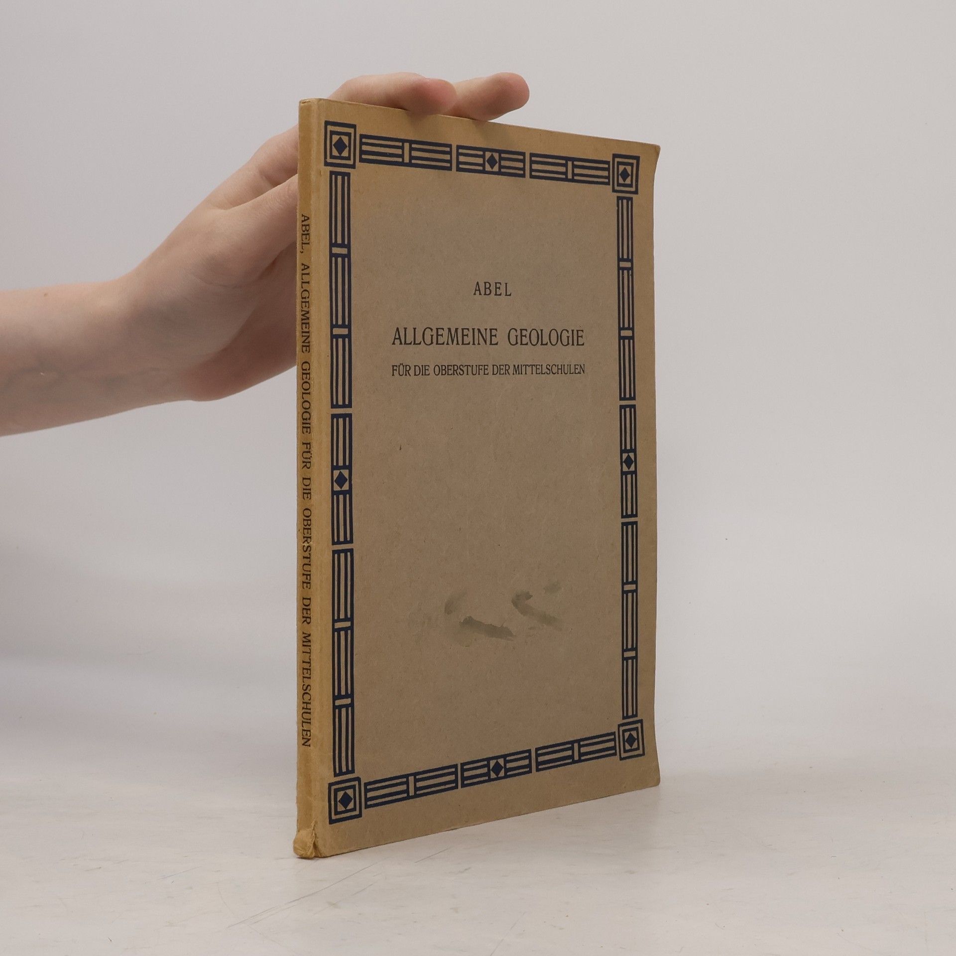 Autorenkollektiv Abel, Allgemeine Geologie