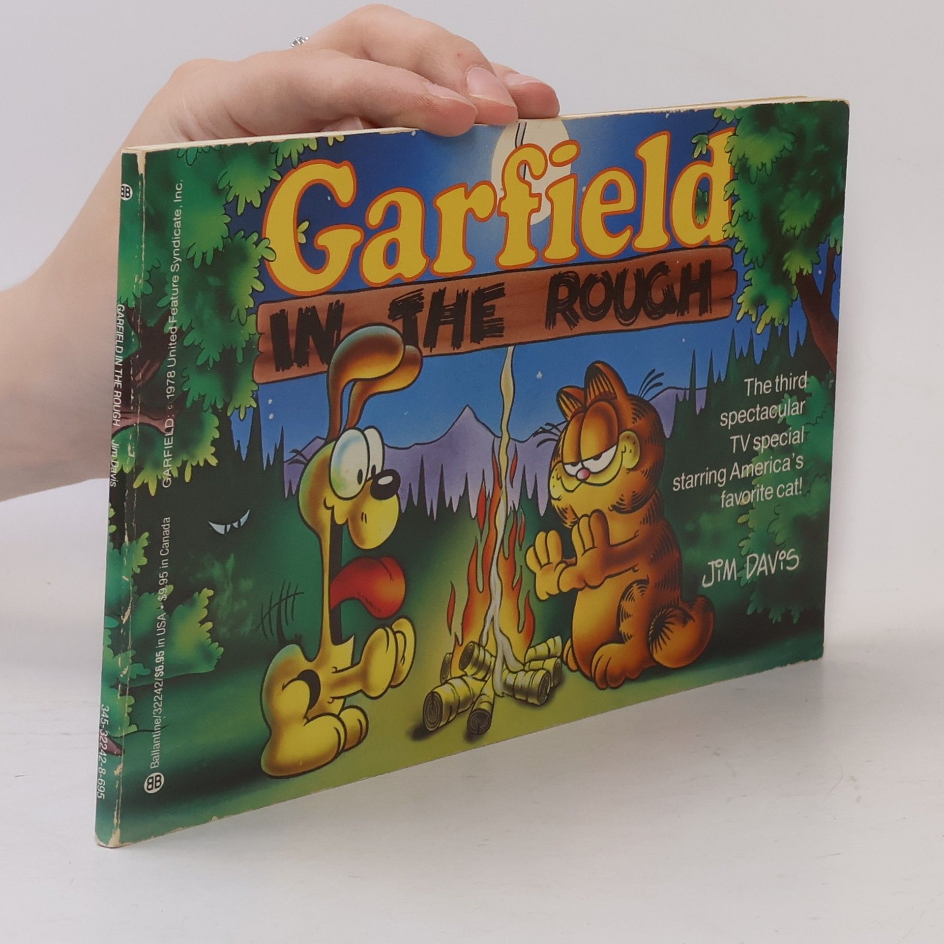 Jim Davis Garfield in the Rough