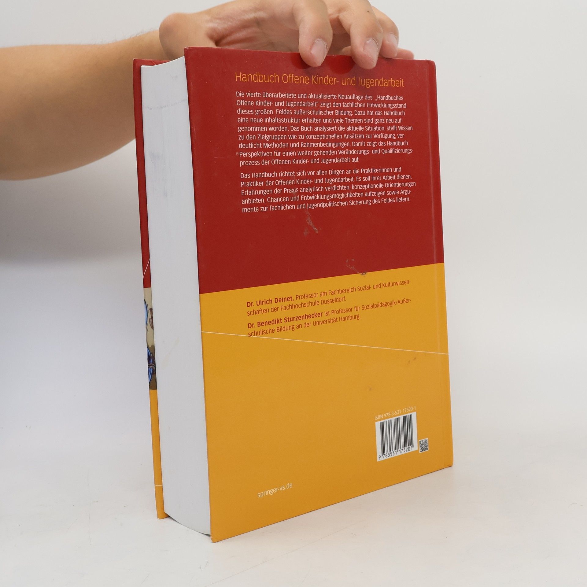Ulrich Deinet Handbuch offene Kinder- und Jugendarbeit