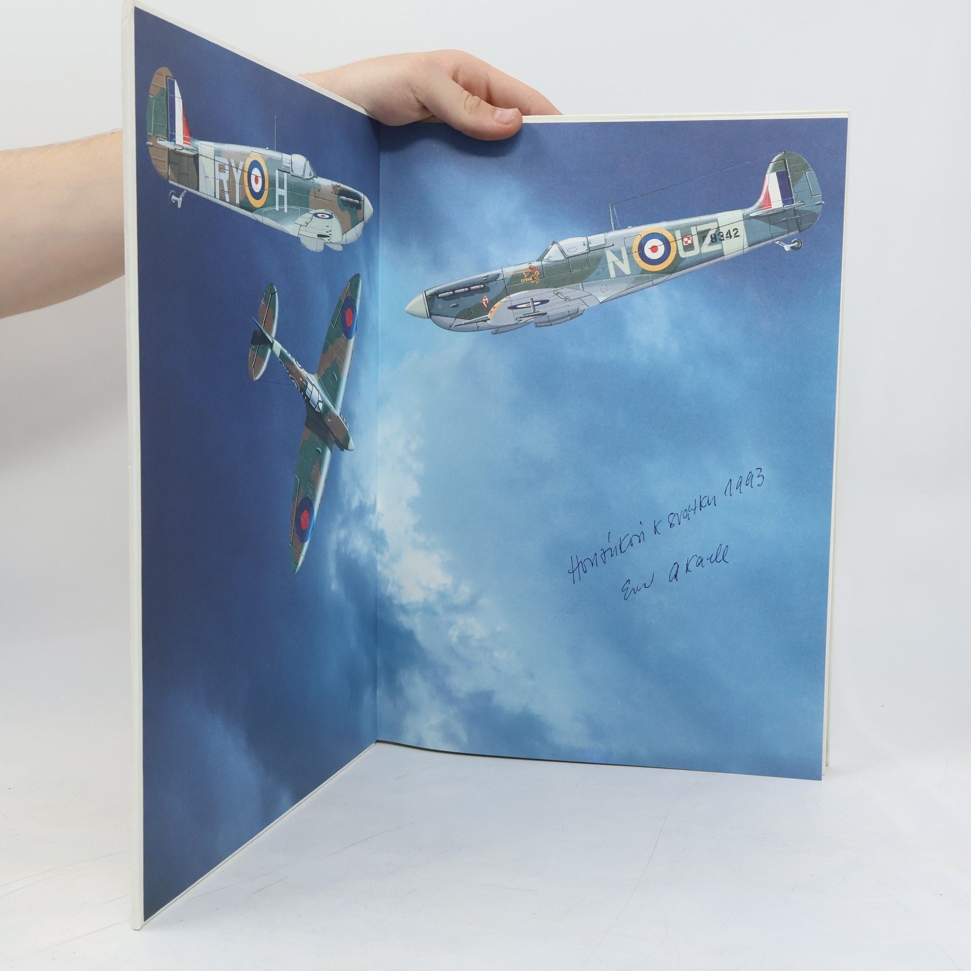 Zdeněk Hurt Supermarine Spitfire Mk. I-IIen